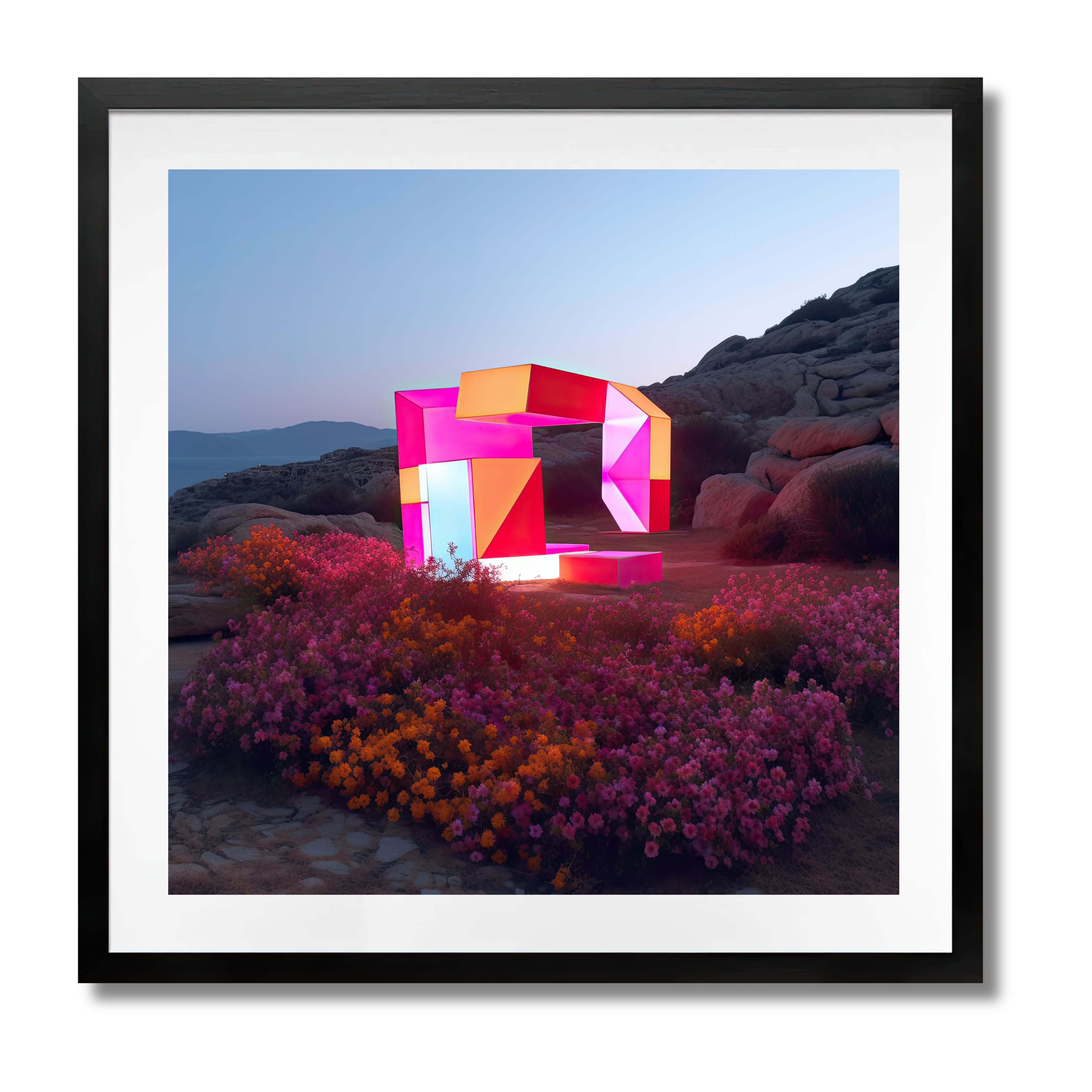 DESERT TRAFFIC LIGHT - DOTCOM ART
