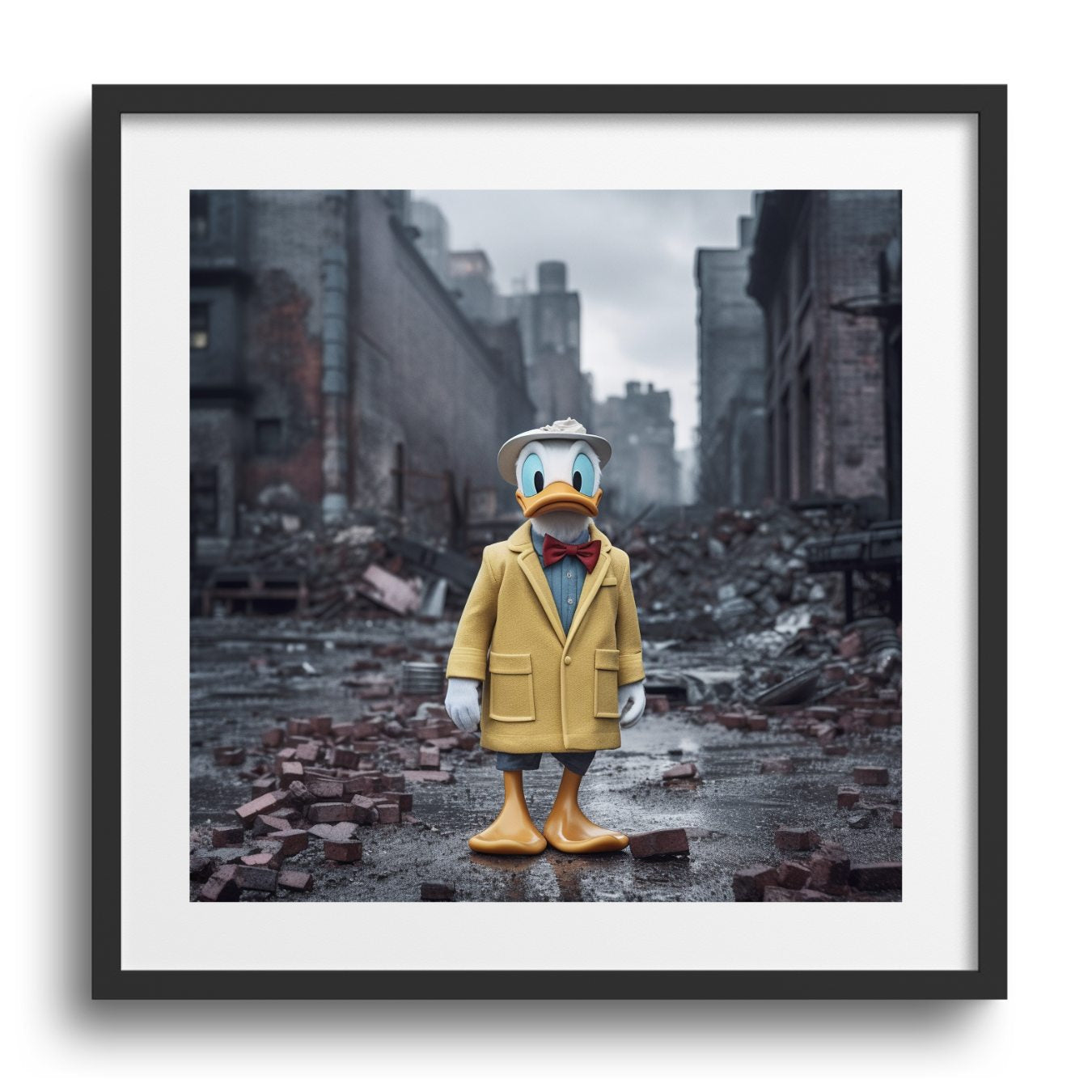 DONALD IN WARTIME - DOTCOM ART