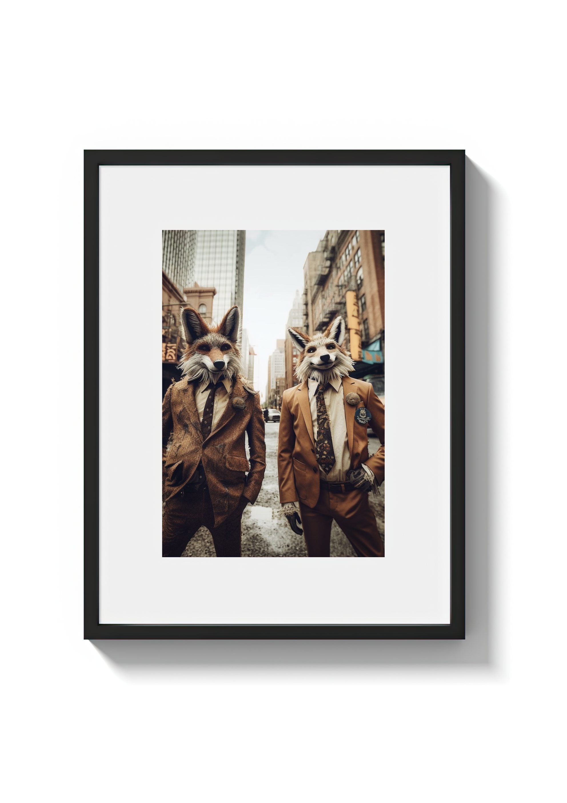 COYOTES IN CHI-TOWN - DOTCOM ART