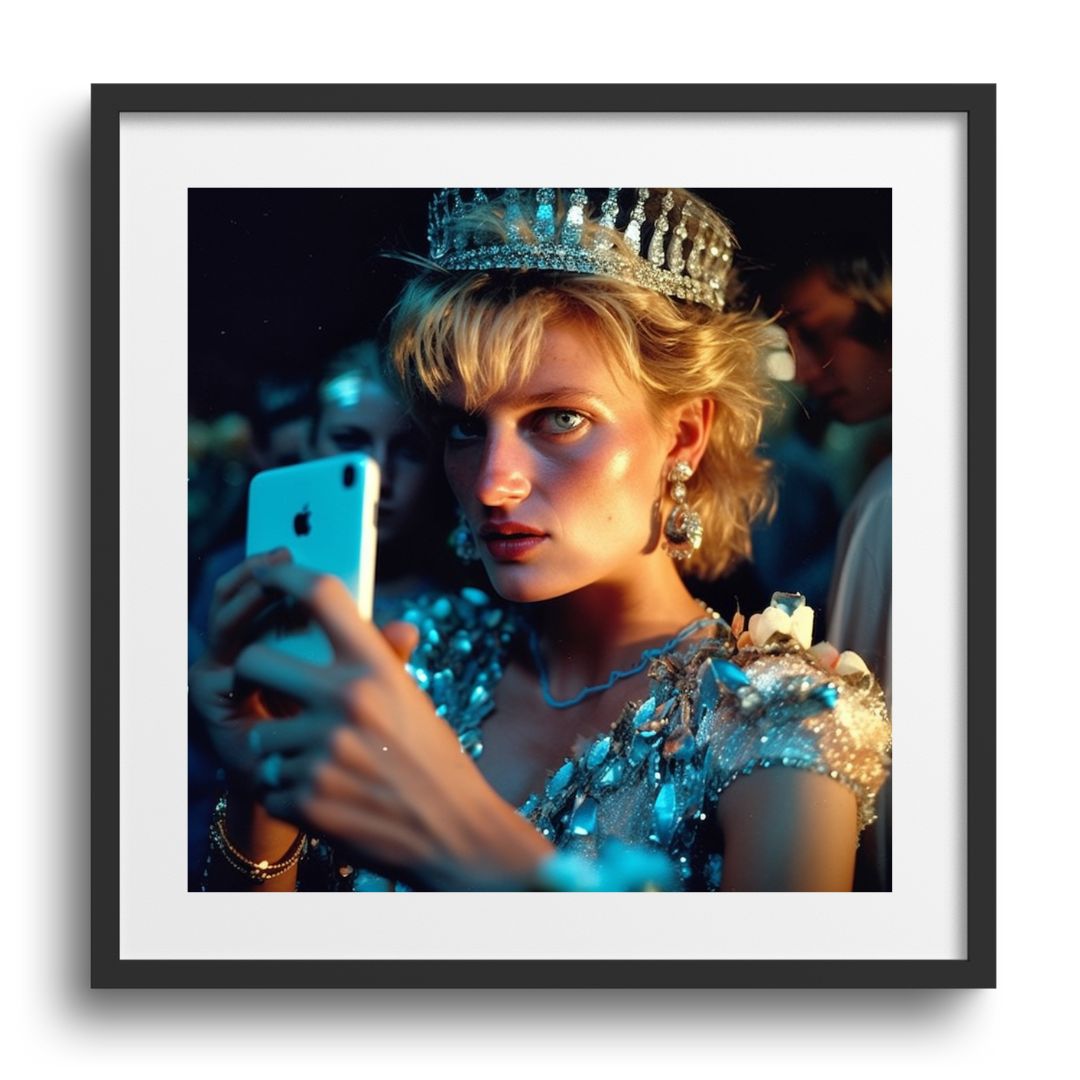 DIANA SELFIE *2 - DOTCOM ART
