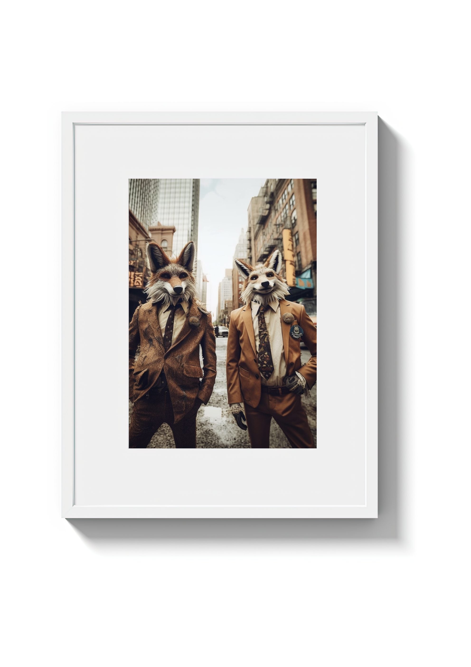 COYOTES IN CHI-TOWN - DOTCOM ART