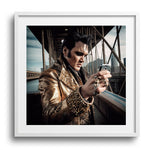 ELVIS SELFIE - DOTCOM ART