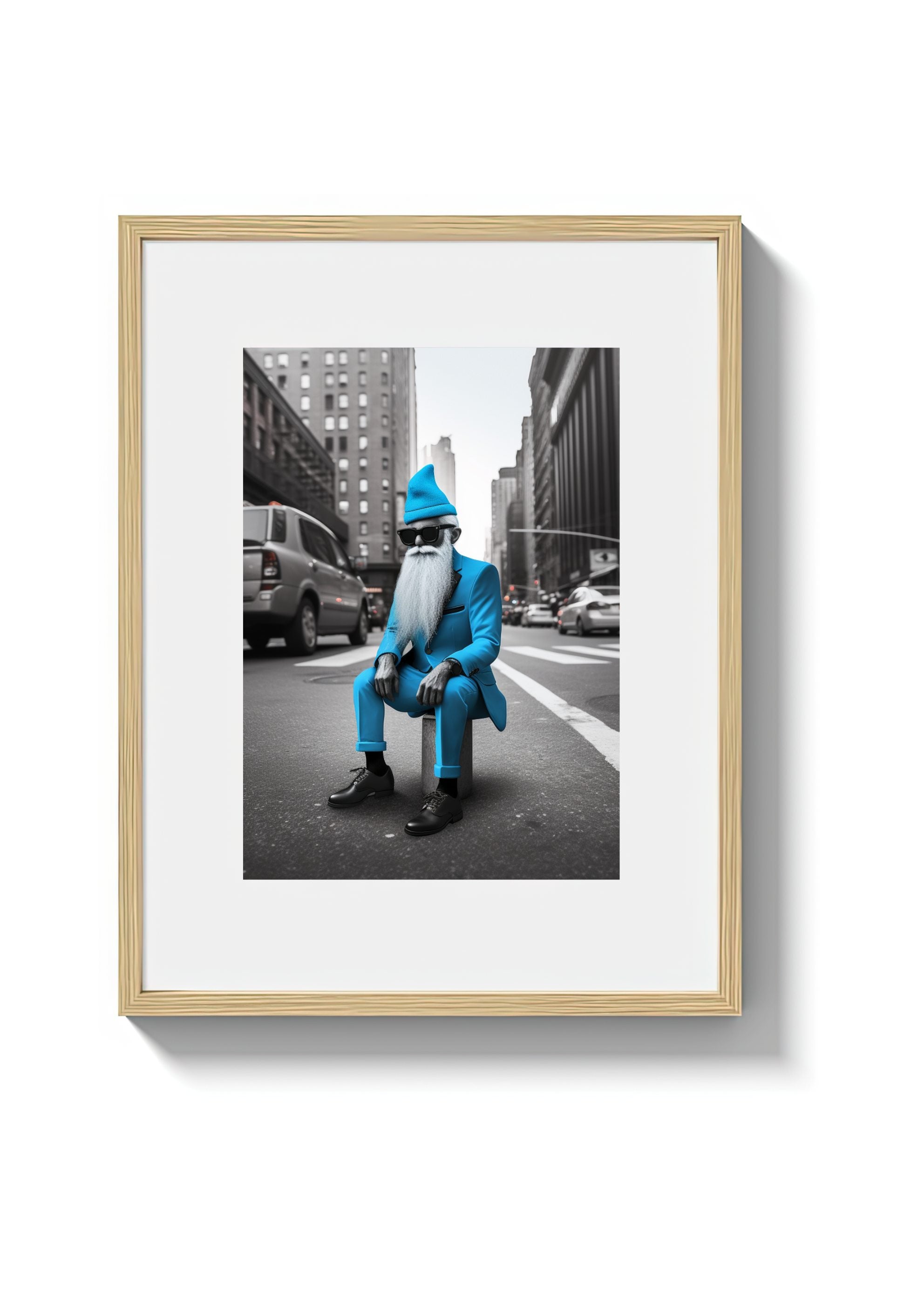 PAPA IN NYC - DOTCOM ART