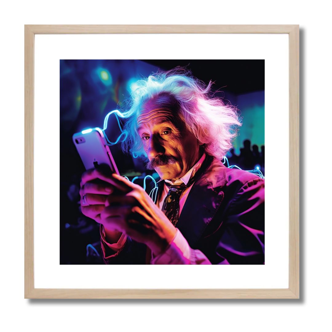 EINSTEIN EPIPHANY - DOTCOM ART
