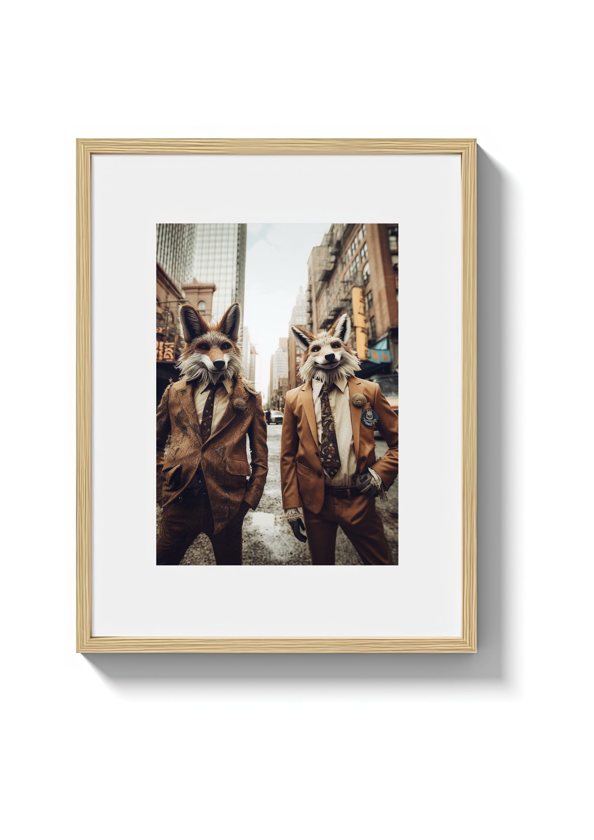 COYOTES IN CHI-TOWN - DOTCOM ART