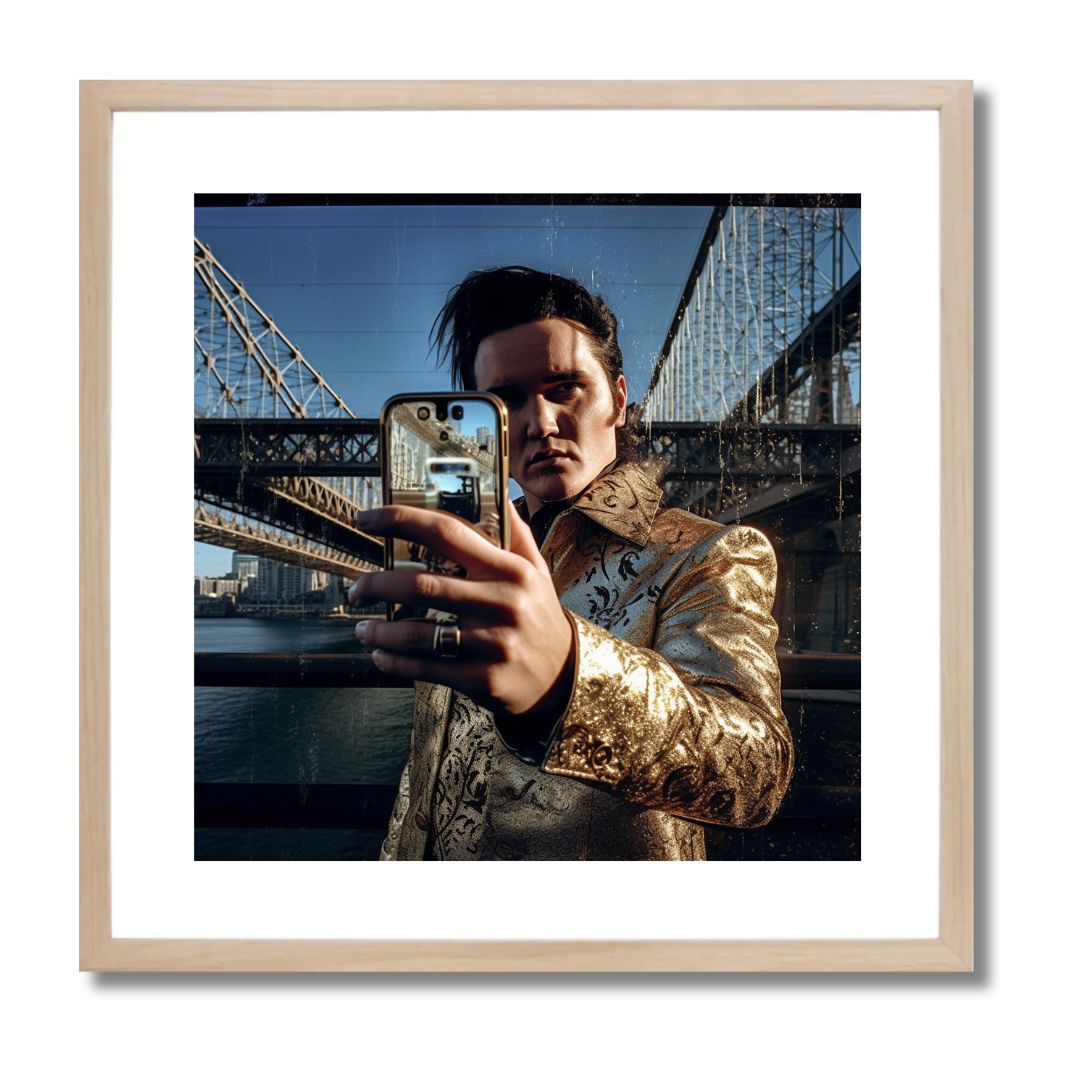 ELVIS SELFIE *2 - DOTCOM ART