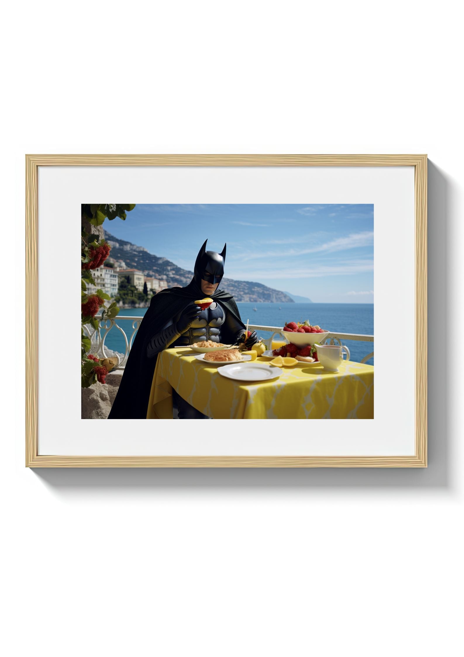 BATMAN IN CAPRI - DOTCOM ART