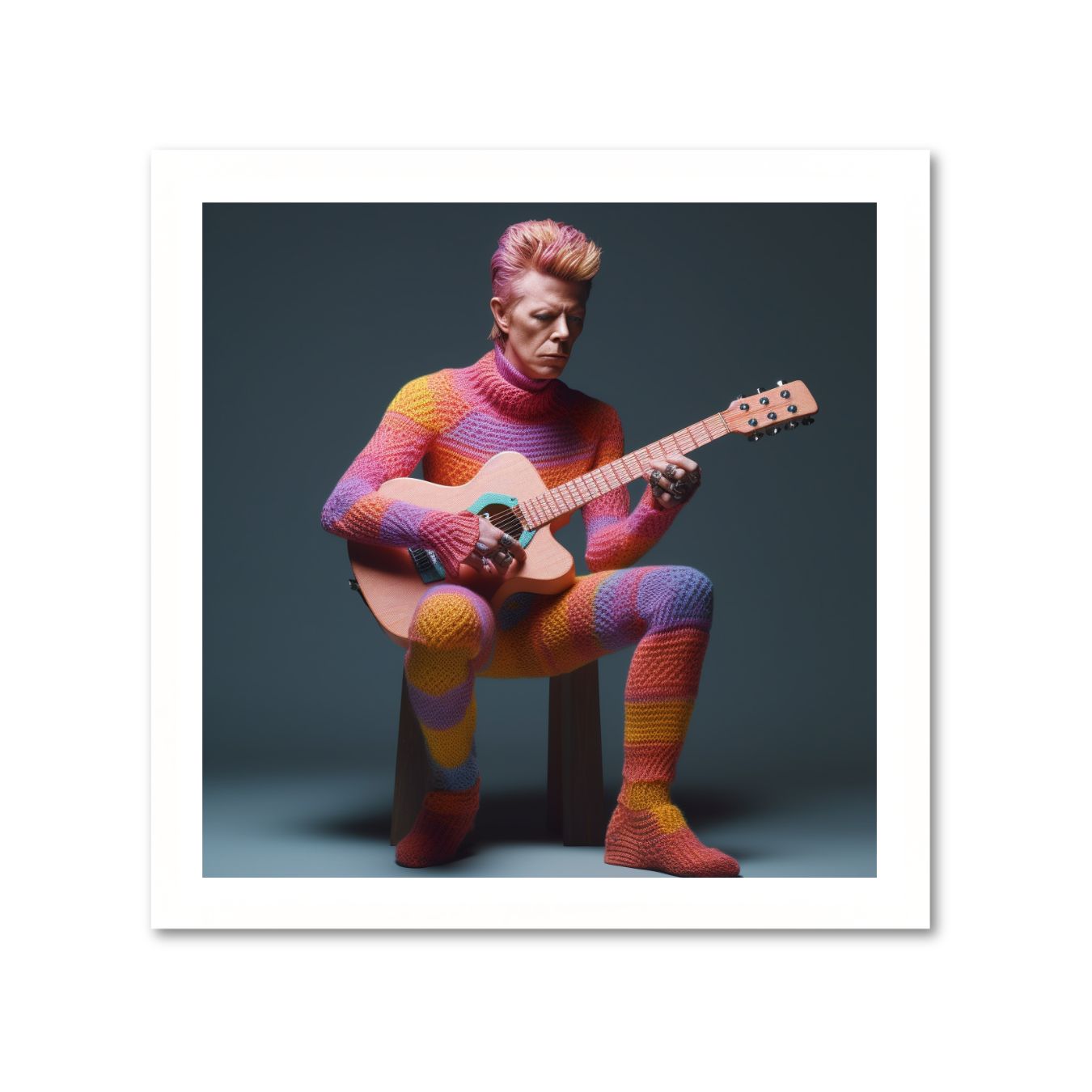 KNITTINGS *BOWIE - DOTCOM ART
