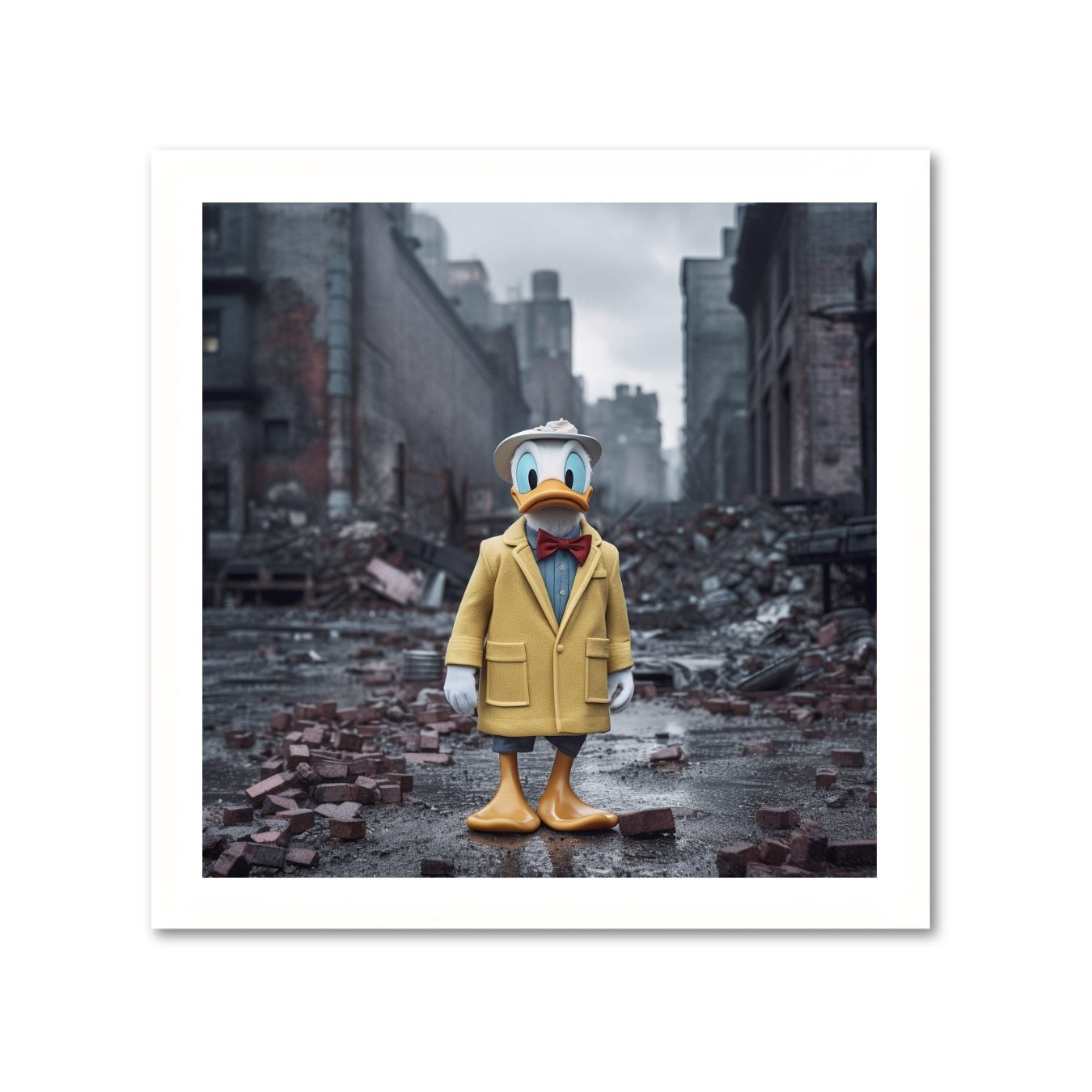 DONALD IN WARTIME - DOTCOM ART