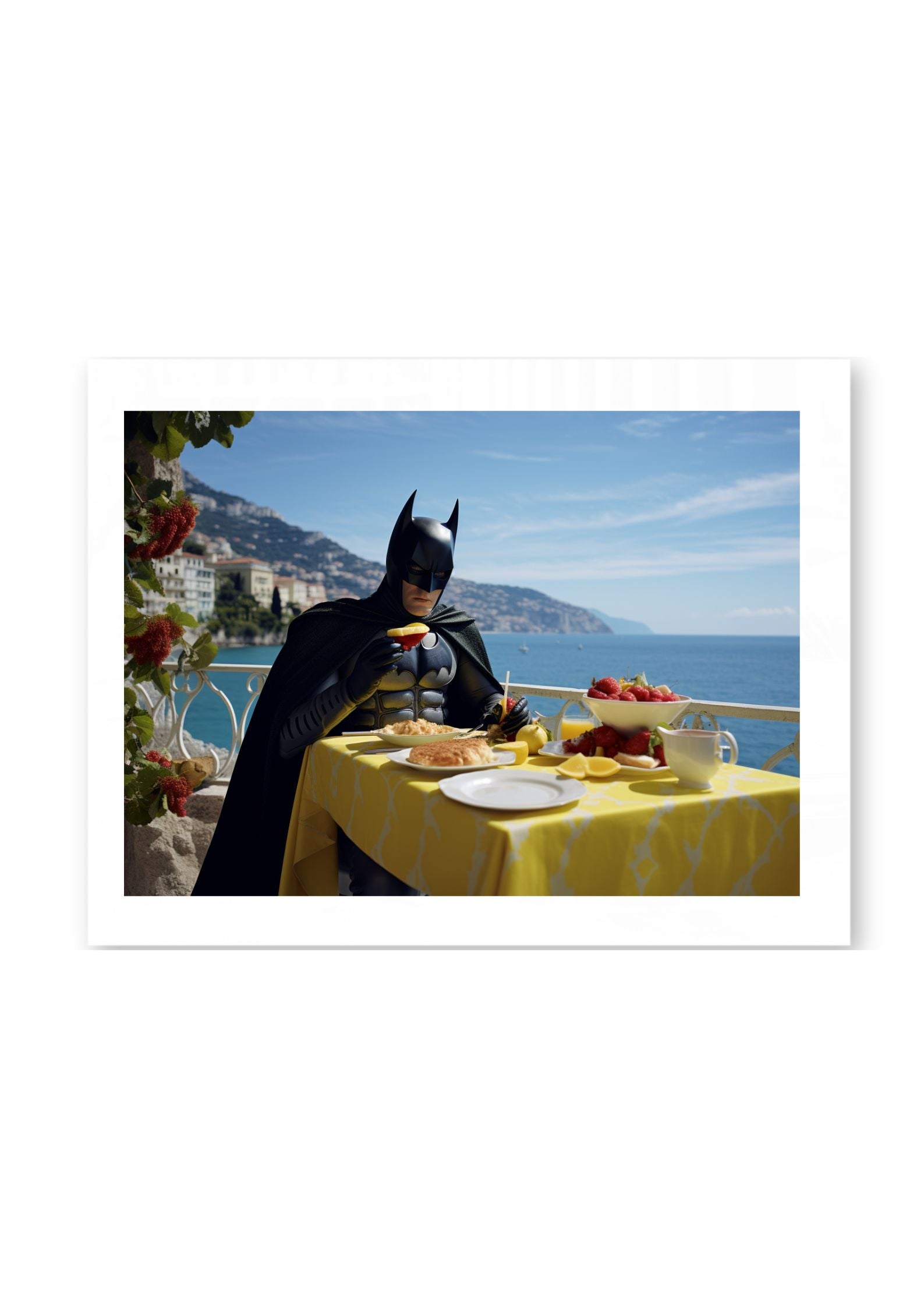 BATMAN IN CAPRI - DOTCOM ART