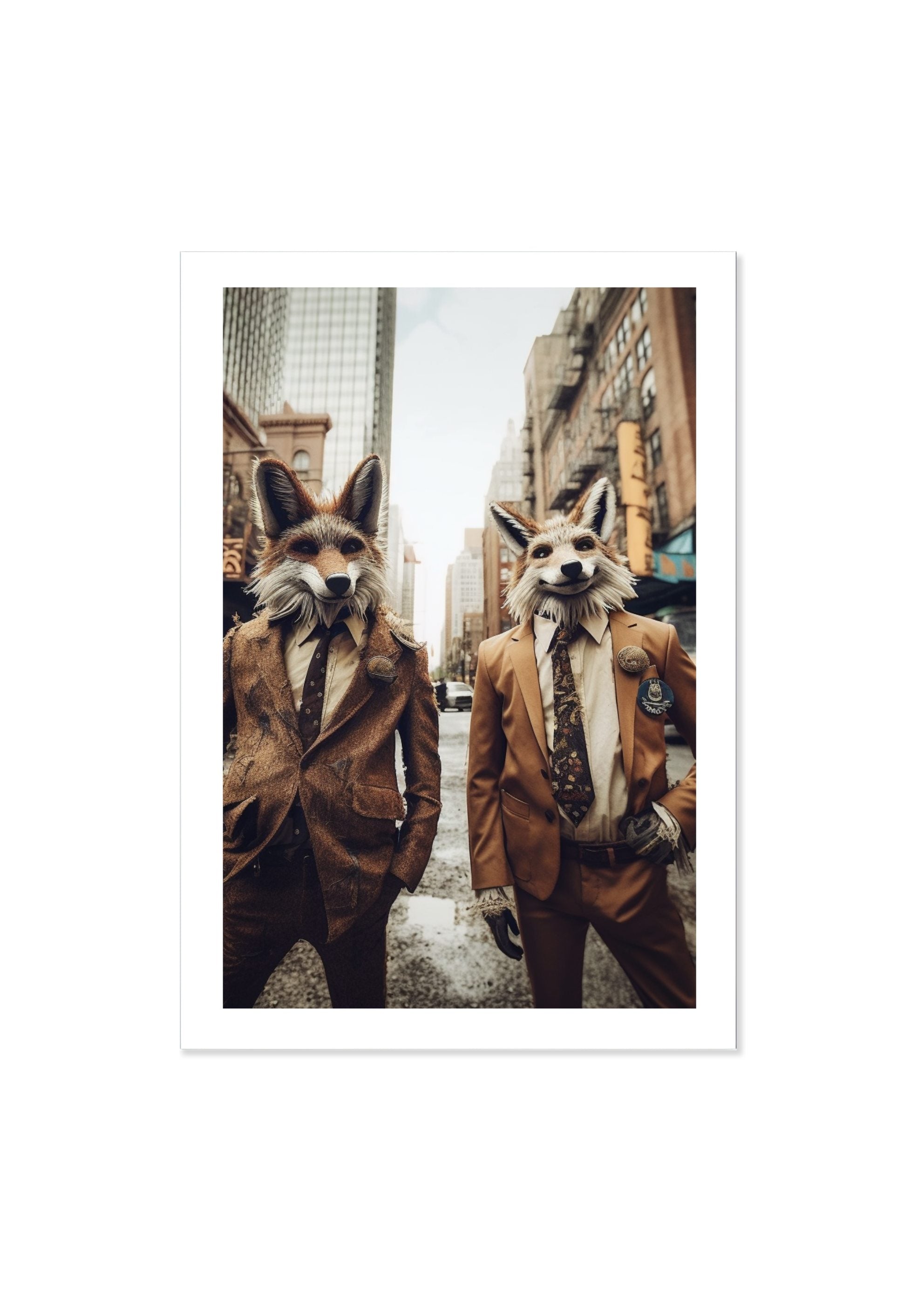 COYOTES IN CHI-TOWN - DOTCOM ART