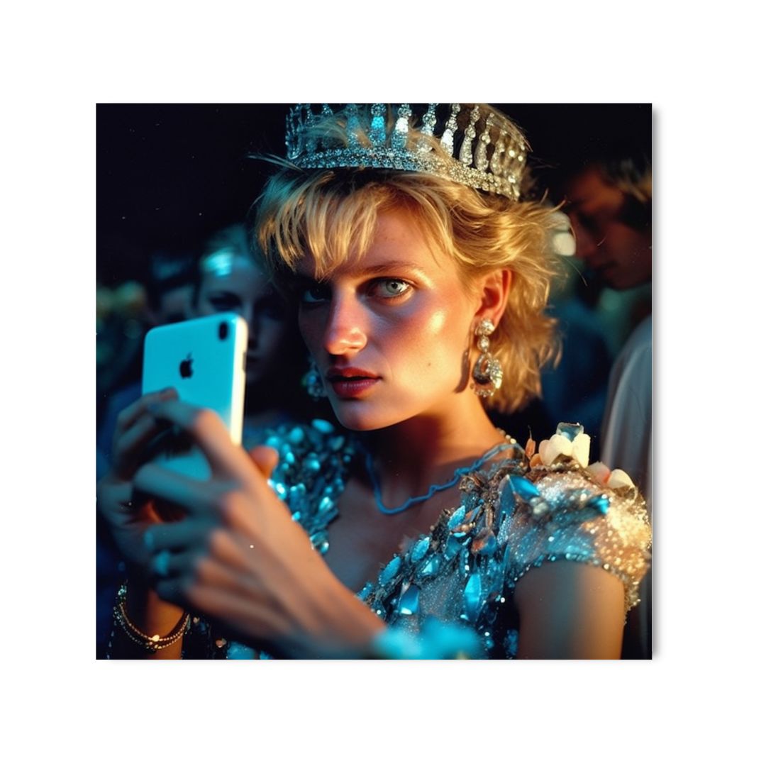 DIANA SELFIE *2 - DOTCOM ART