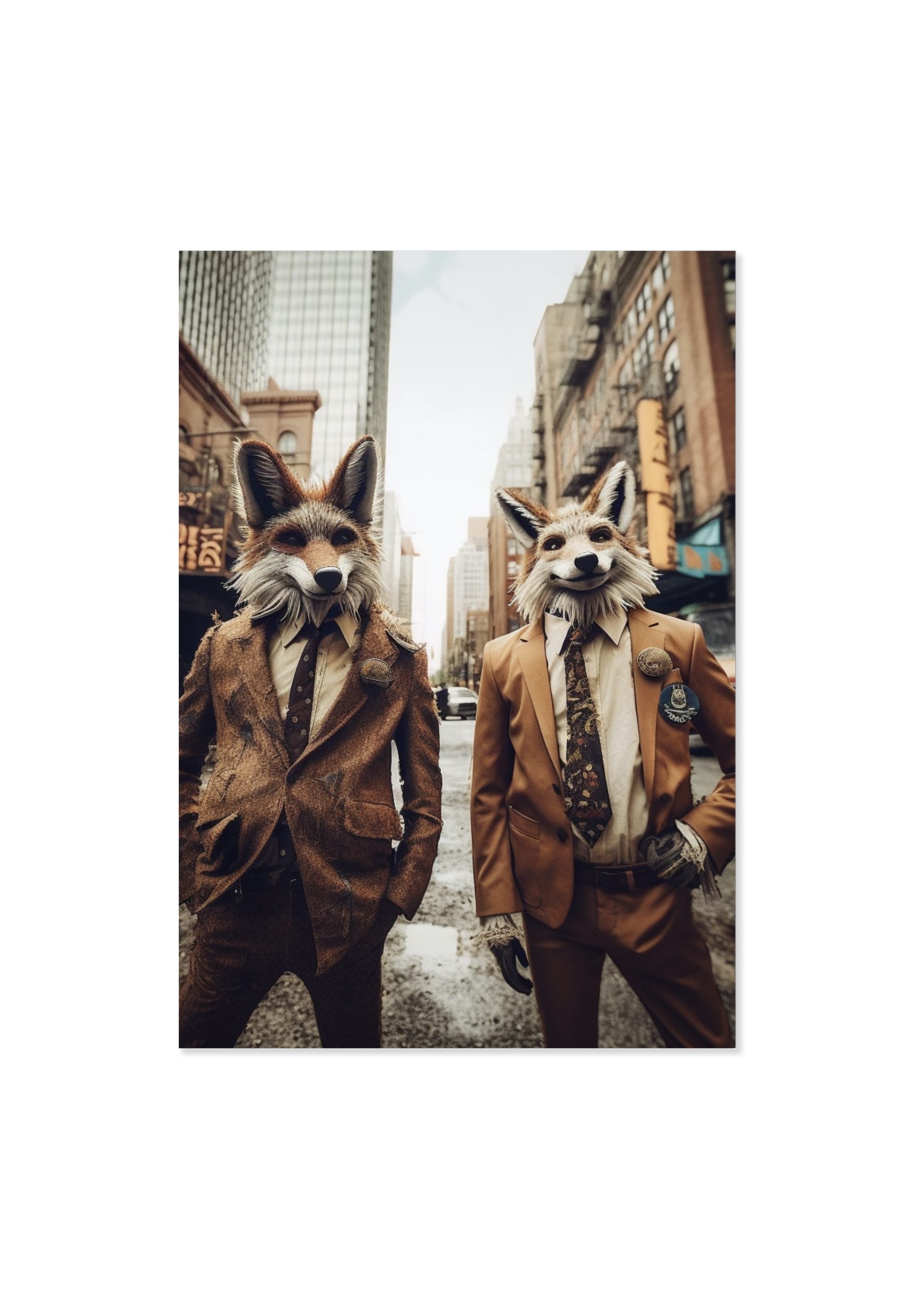COYOTES IN CHI-TOWN - DOTCOM ART