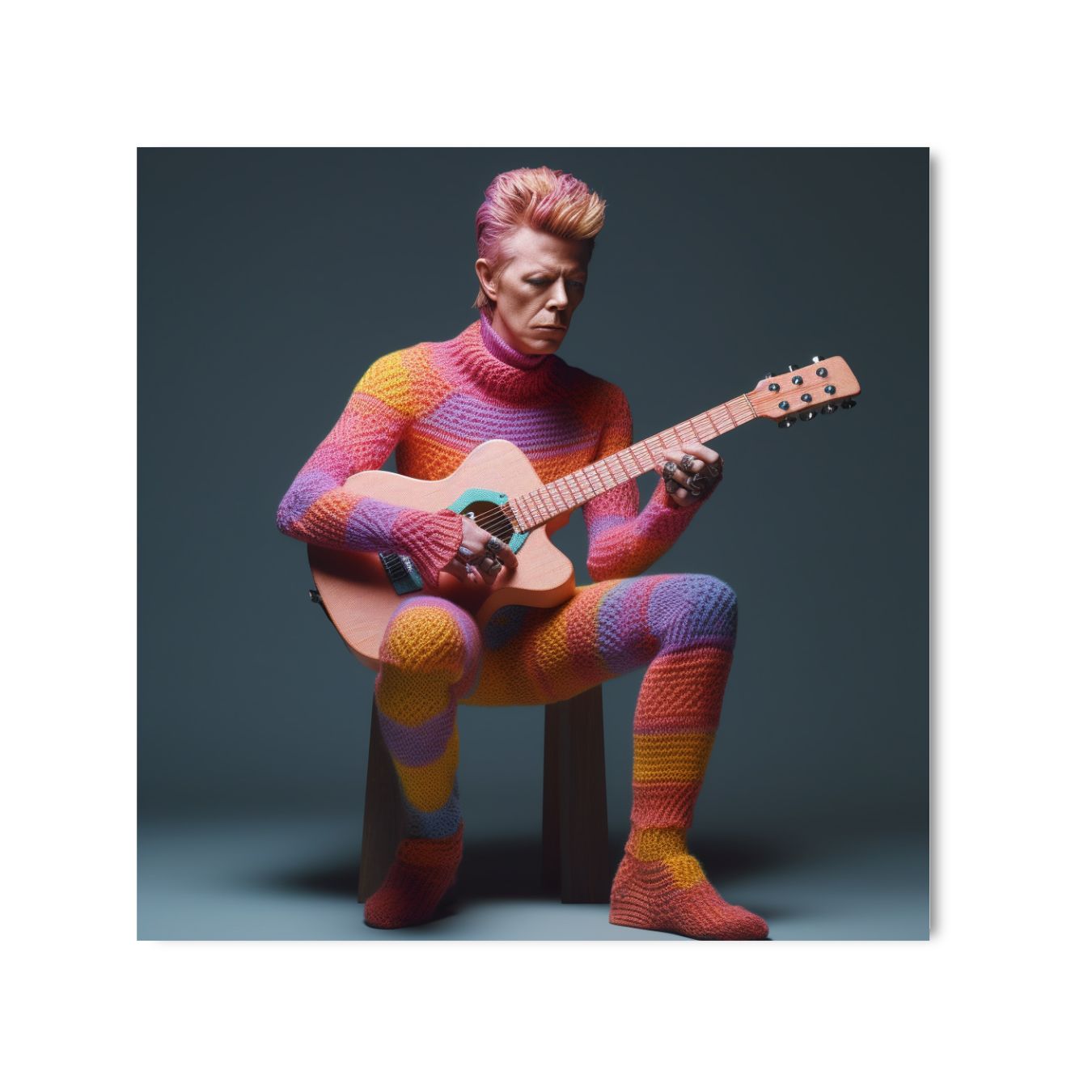 KNITTINGS *BOWIE - DOTCOM ART
