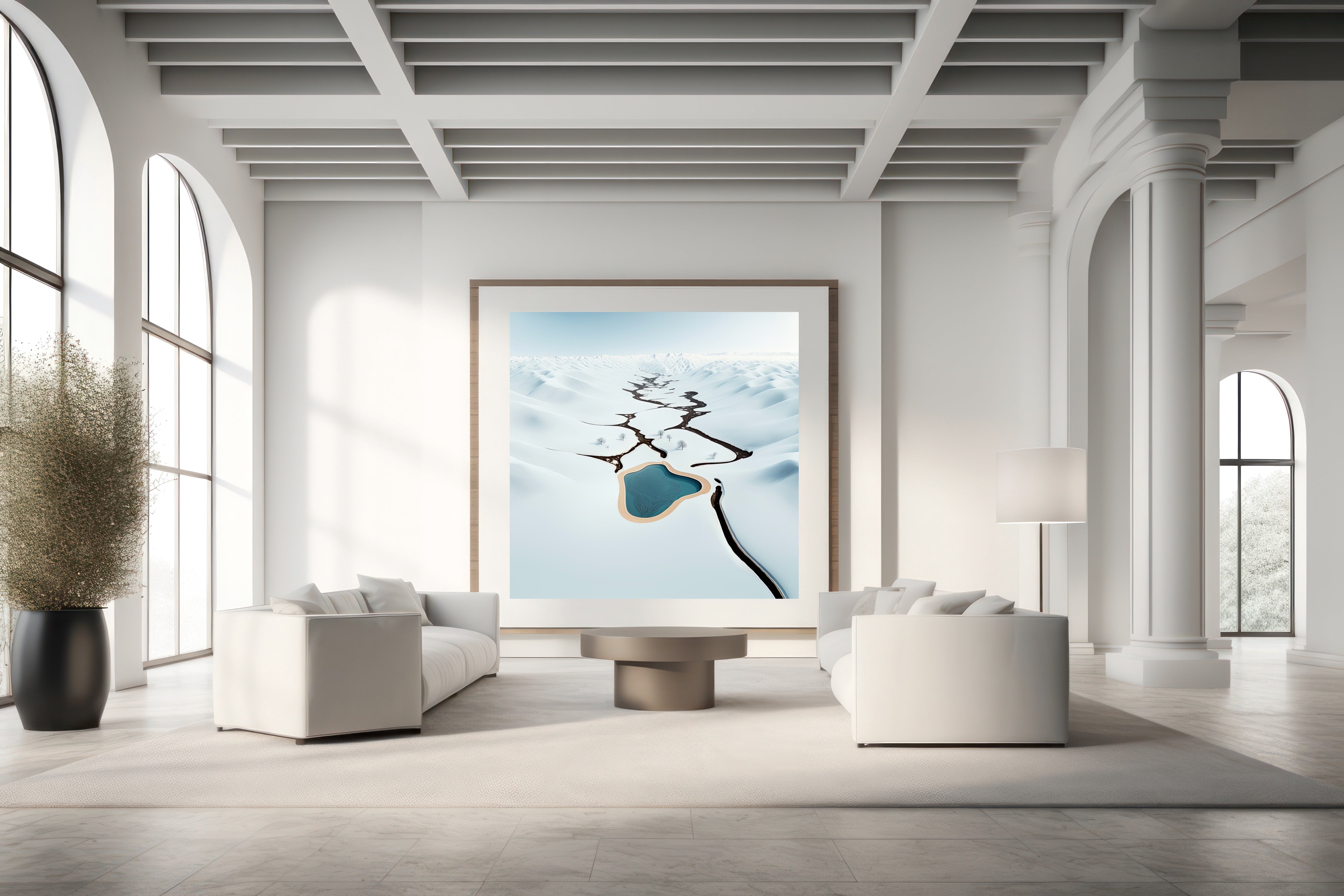 The 'Cold Plunge' Aesthetic: Using Frozen Landscapes to Create a Crisp, Clean Interior