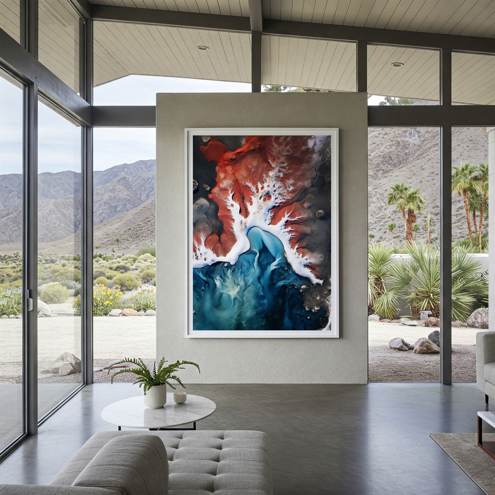 The Psychology of Scale: Why Bigger Art Makes Your Room Look More Expensive