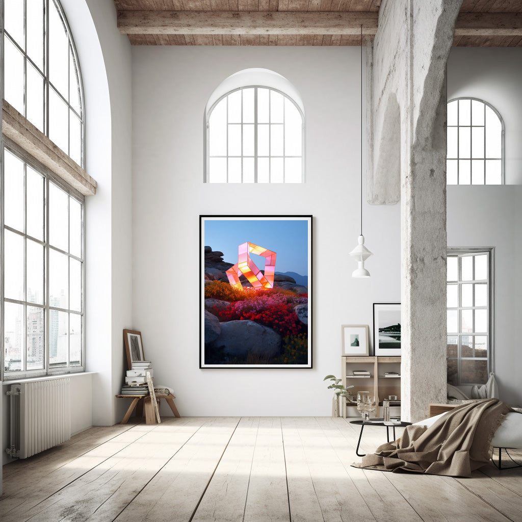 Big Art, Small Space: Why One Massive Print Makes a Studio Apartment Look Like a Loft