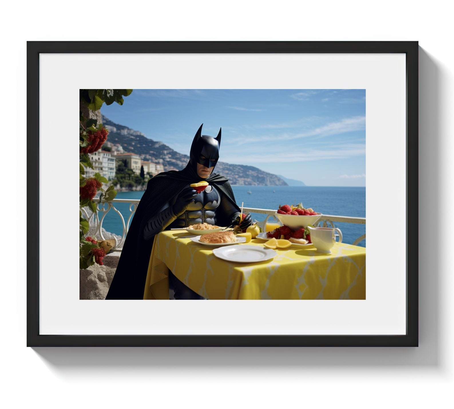 BATMAN IN CAPRI - DOTCOM ART