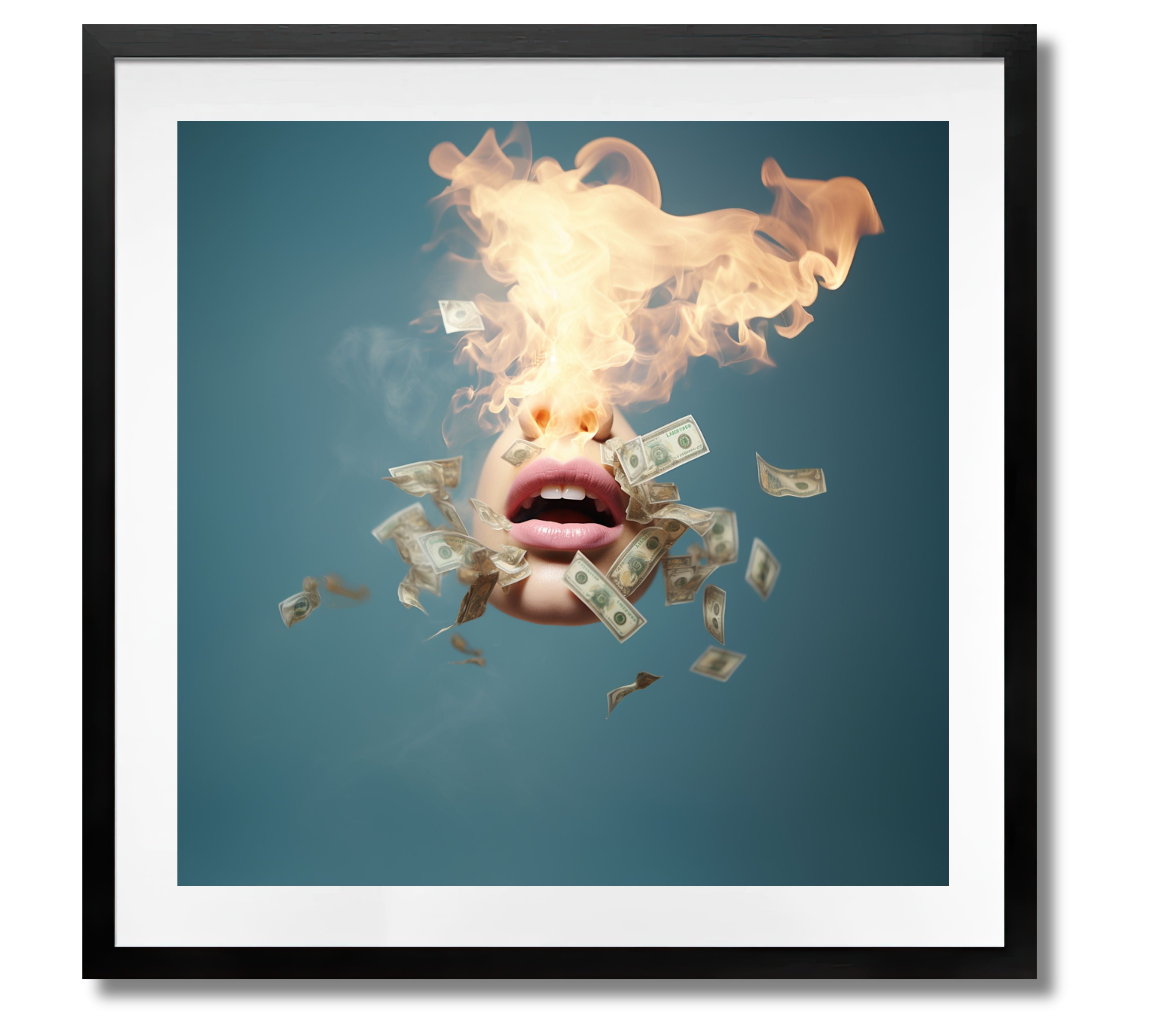 MONEY TO BURN - DOTCOM ART