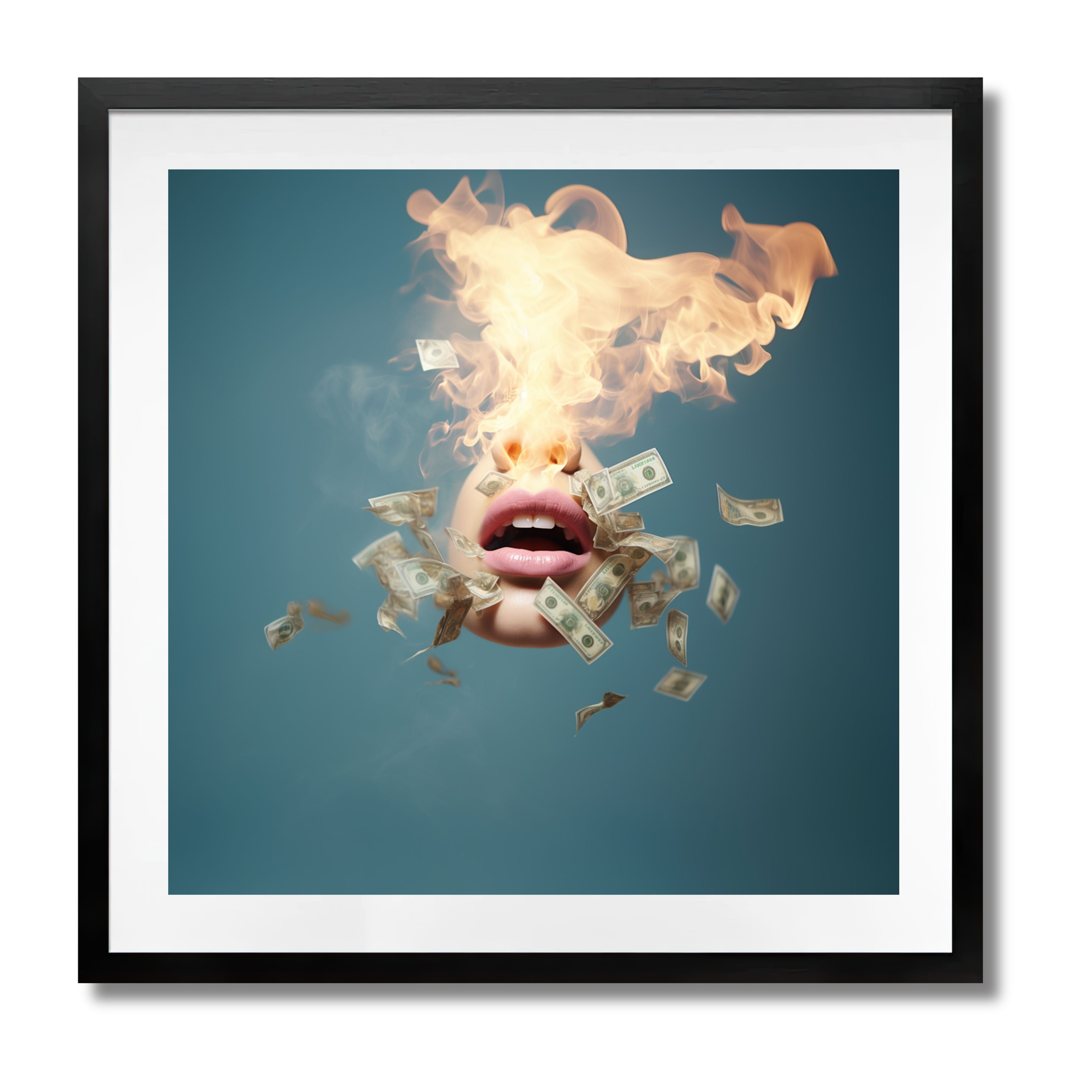 MONEY TO BURN - DOTCOM ART