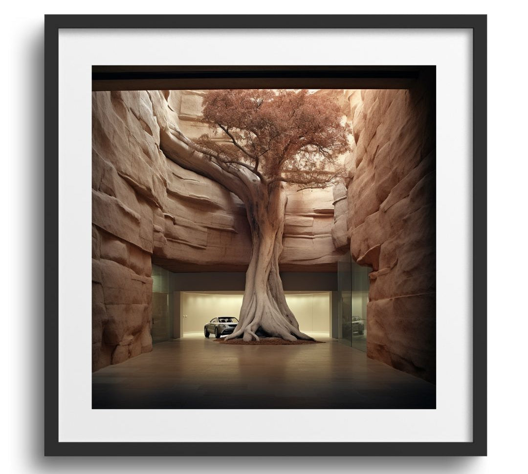 DISPLACED LUXURY VEHICLE - DOTCOM ART