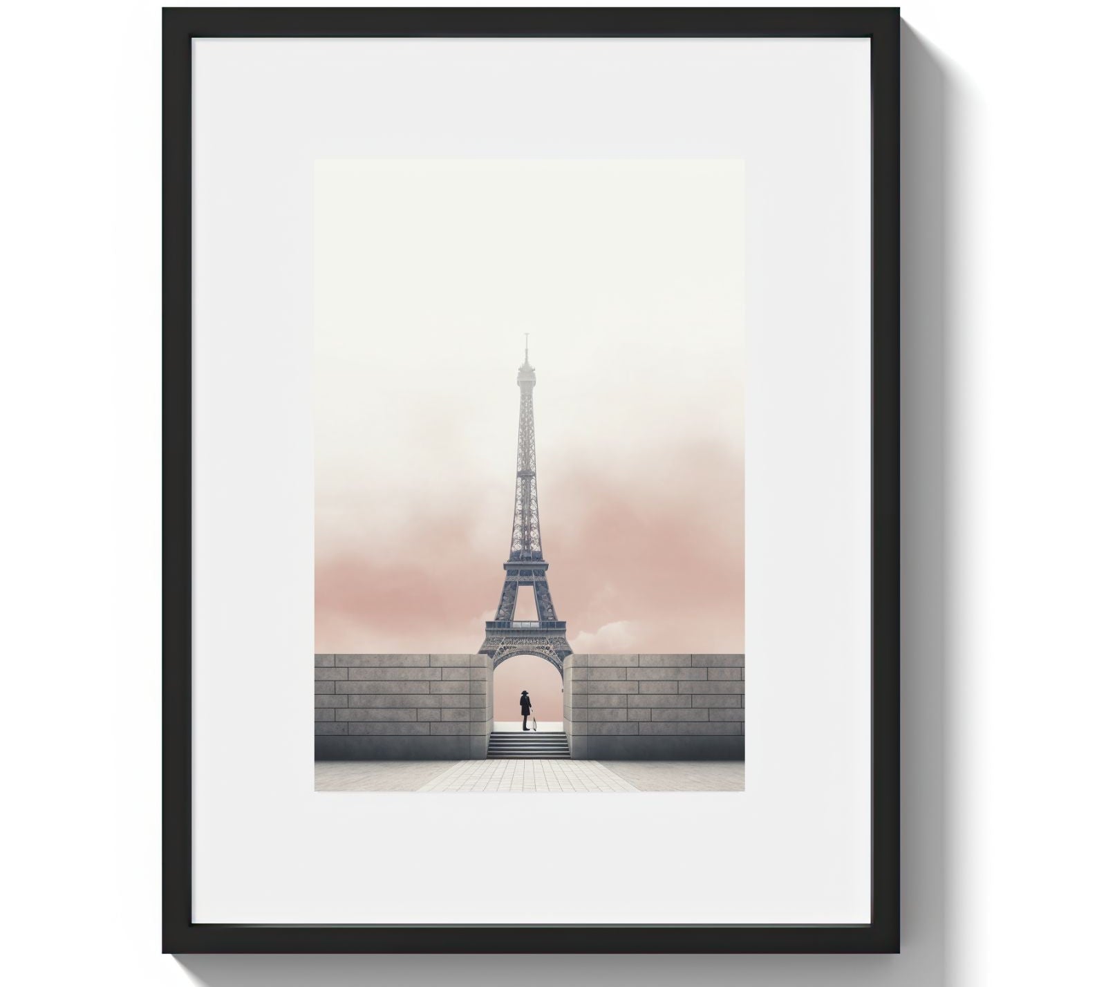 EIFFEL TOWER HAZE - DOTCOM ART