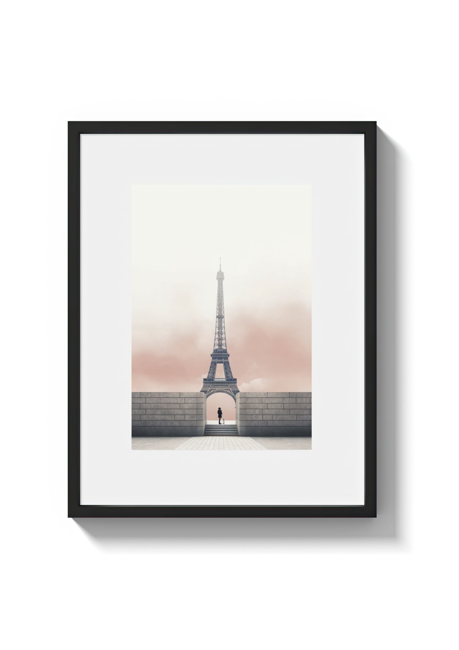 EIFFEL TOWER HAZE - DOTCOM ART