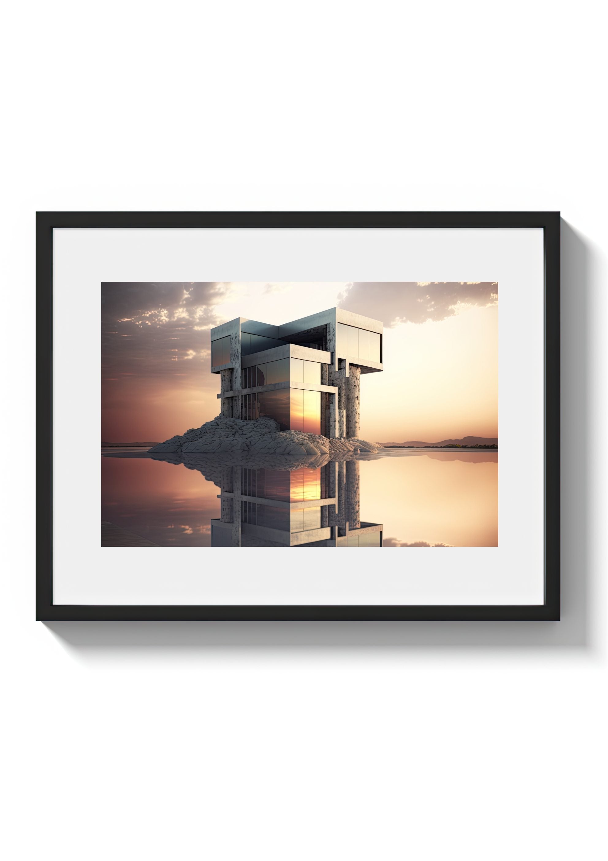 SUNSET ON STILTS *1 - DOTCOM ART