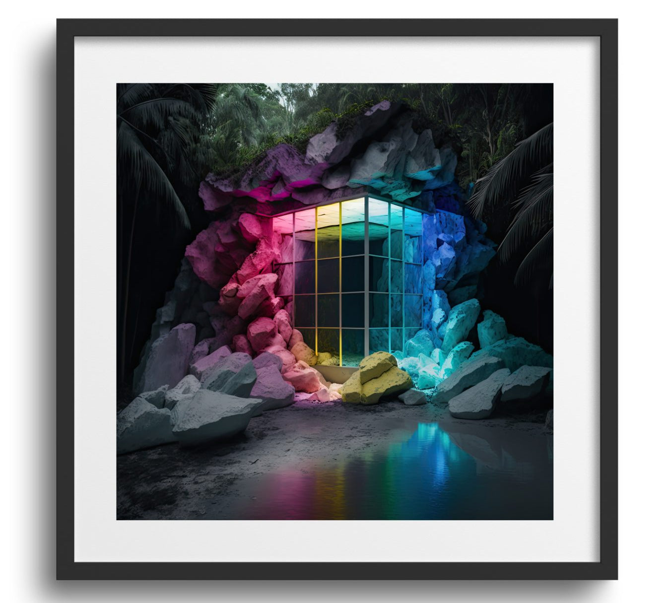GRADIENT CAVE - DOTCOM ART