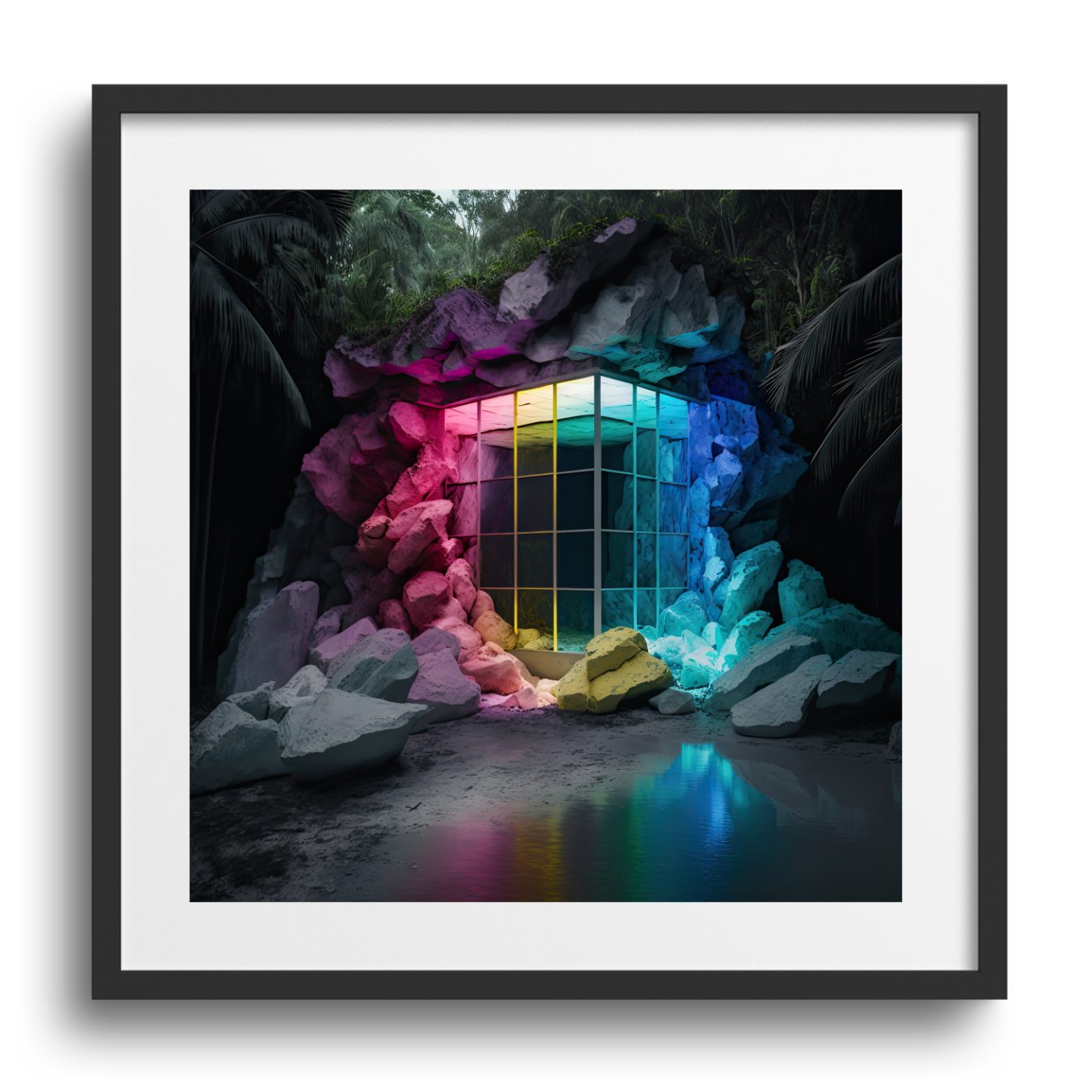 GRADIENT CAVE - DOTCOM ART