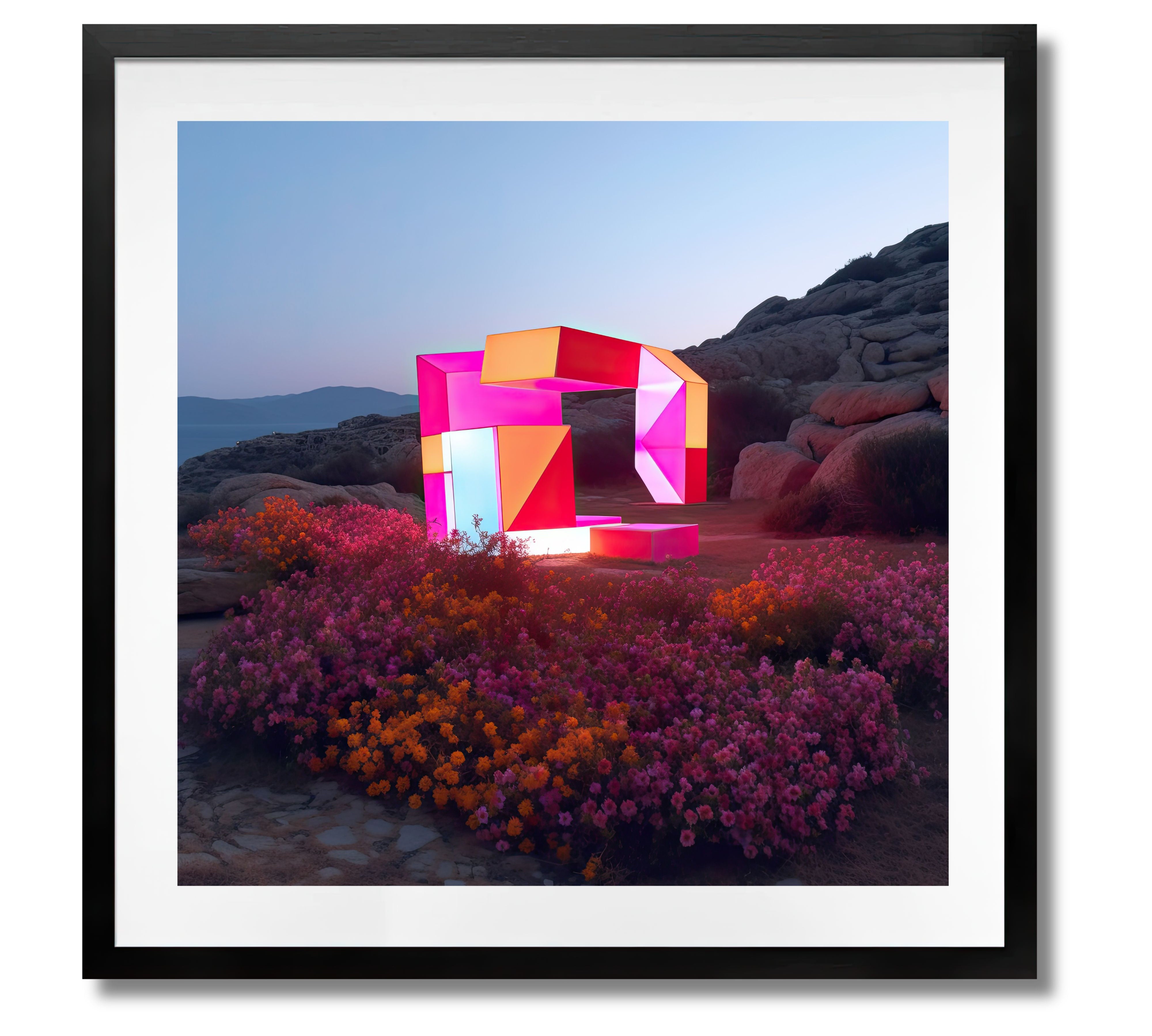 DESERT TRAFFIC LIGHT - DOTCOM ART