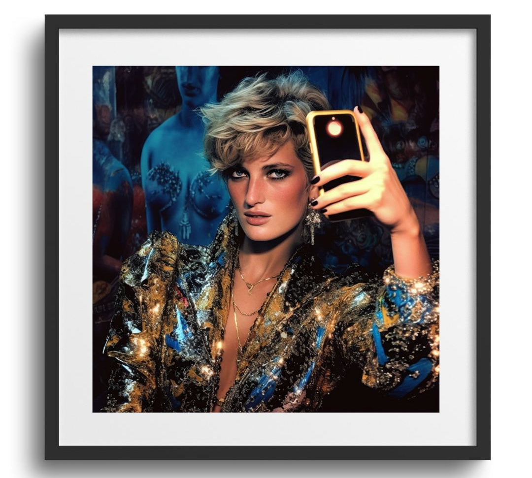 DIANA SELFIE - DOTCOM ART
