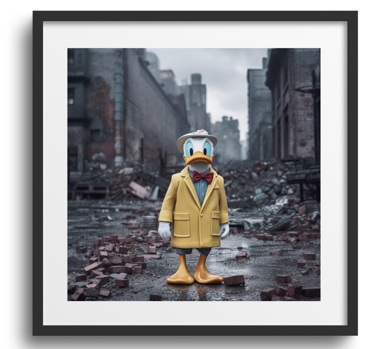 DONALD IN WARTIME - DOTCOM ART