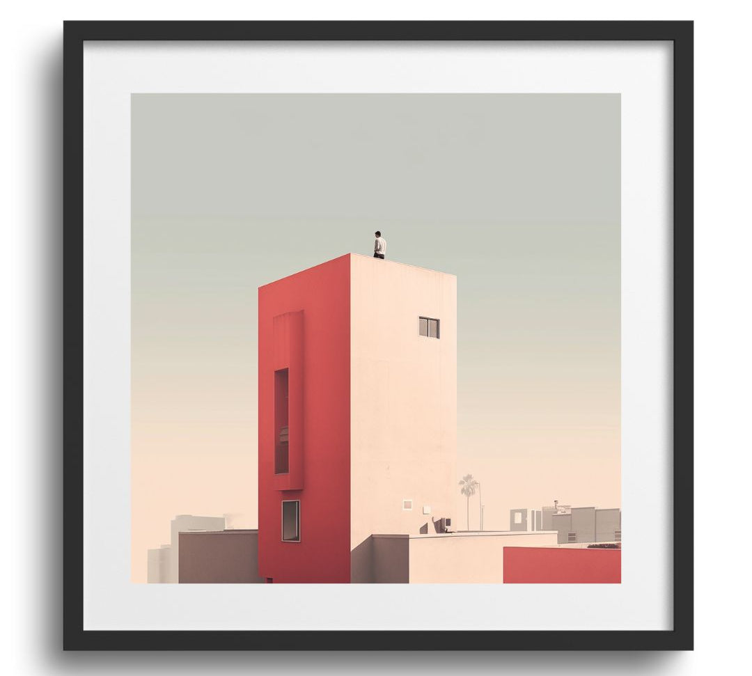 WEST HOLLYWOOD DAWN - DOTCOM ART