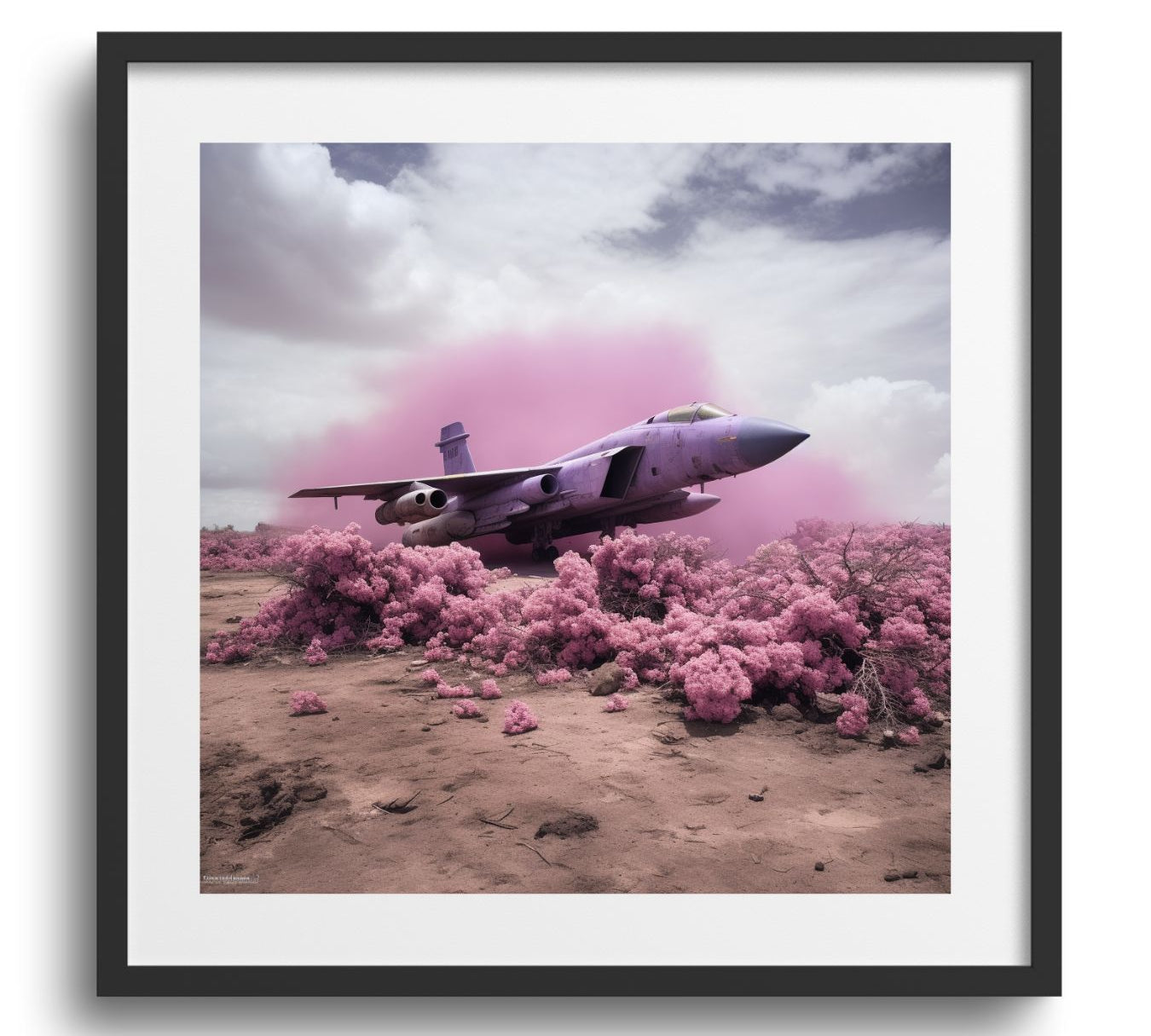 FLOWER LANDING - DOTCOM ART