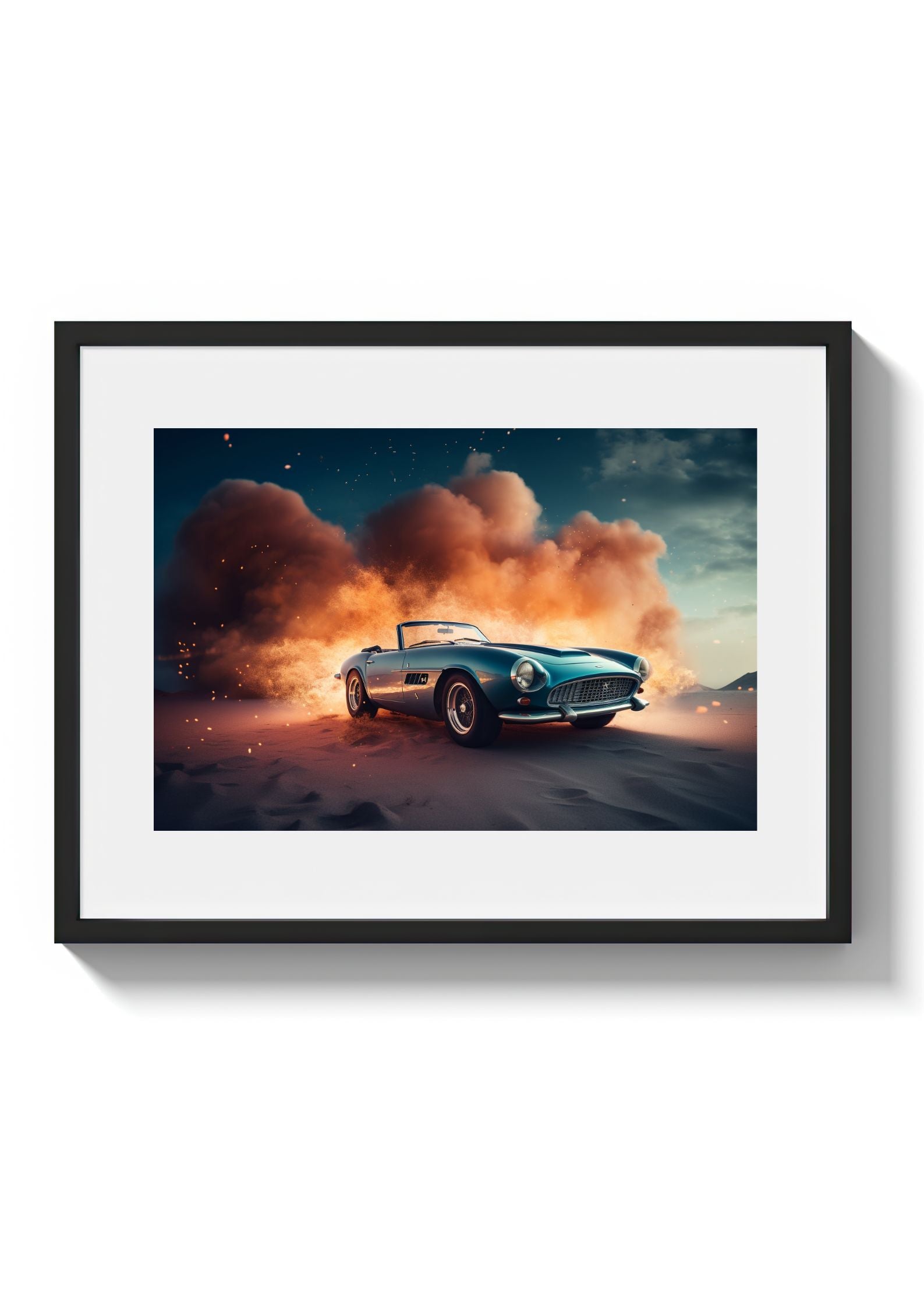 Porsche Exploding Sale | Classic Exploding Porsche Car Wall Art Limited Edition Print ...