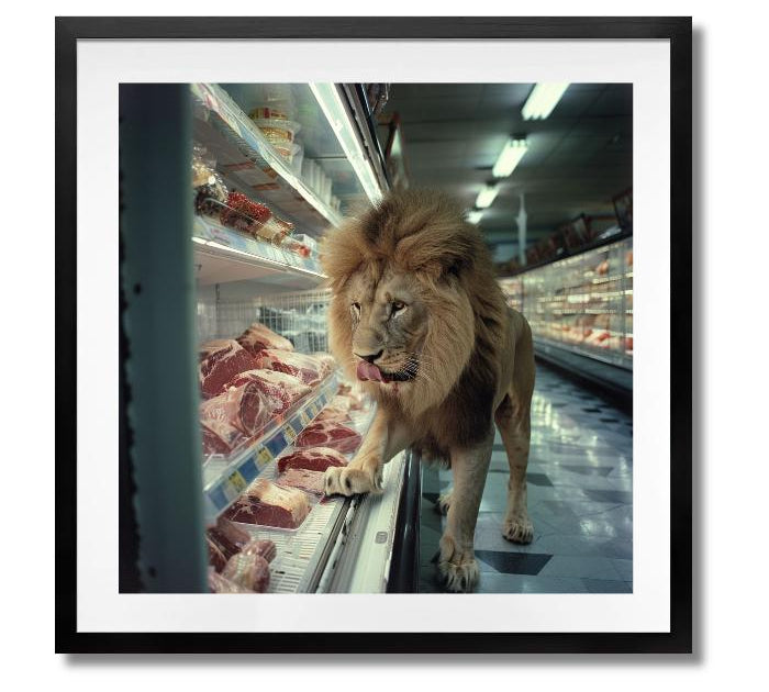 LION AISLE 1 - DOTCOM ART