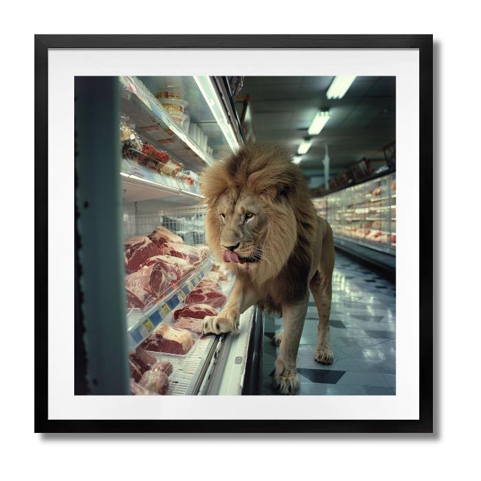 LION AISLE 1 - DOTCOM ART