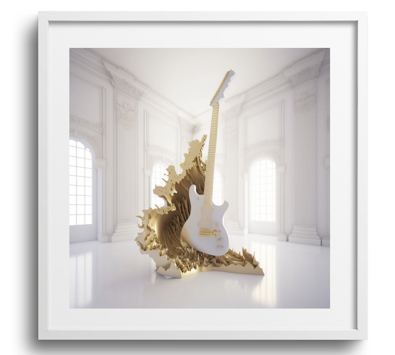 WHITE LIGHTENING - DOTCOM ART