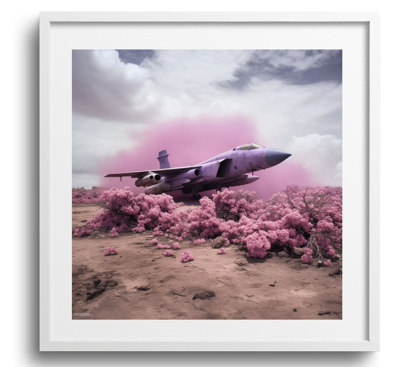 FLOWER LANDING - DOTCOM ART