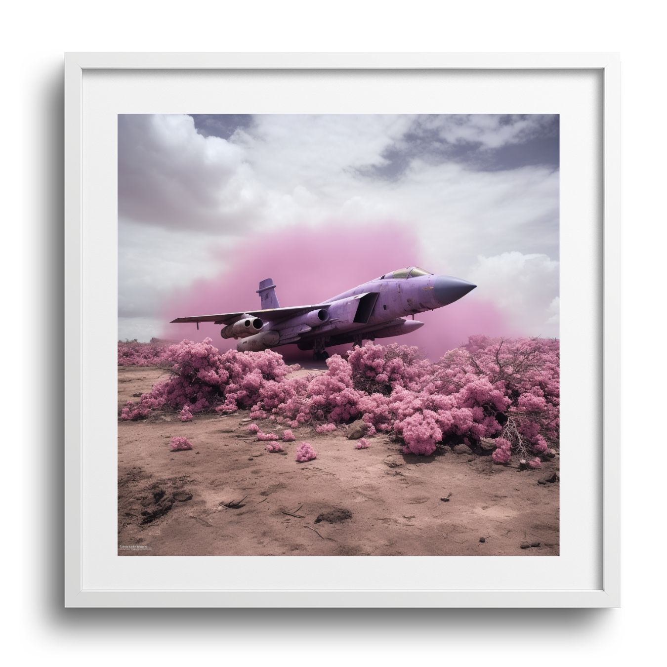 FLOWER LANDING - DOTCOM ART
