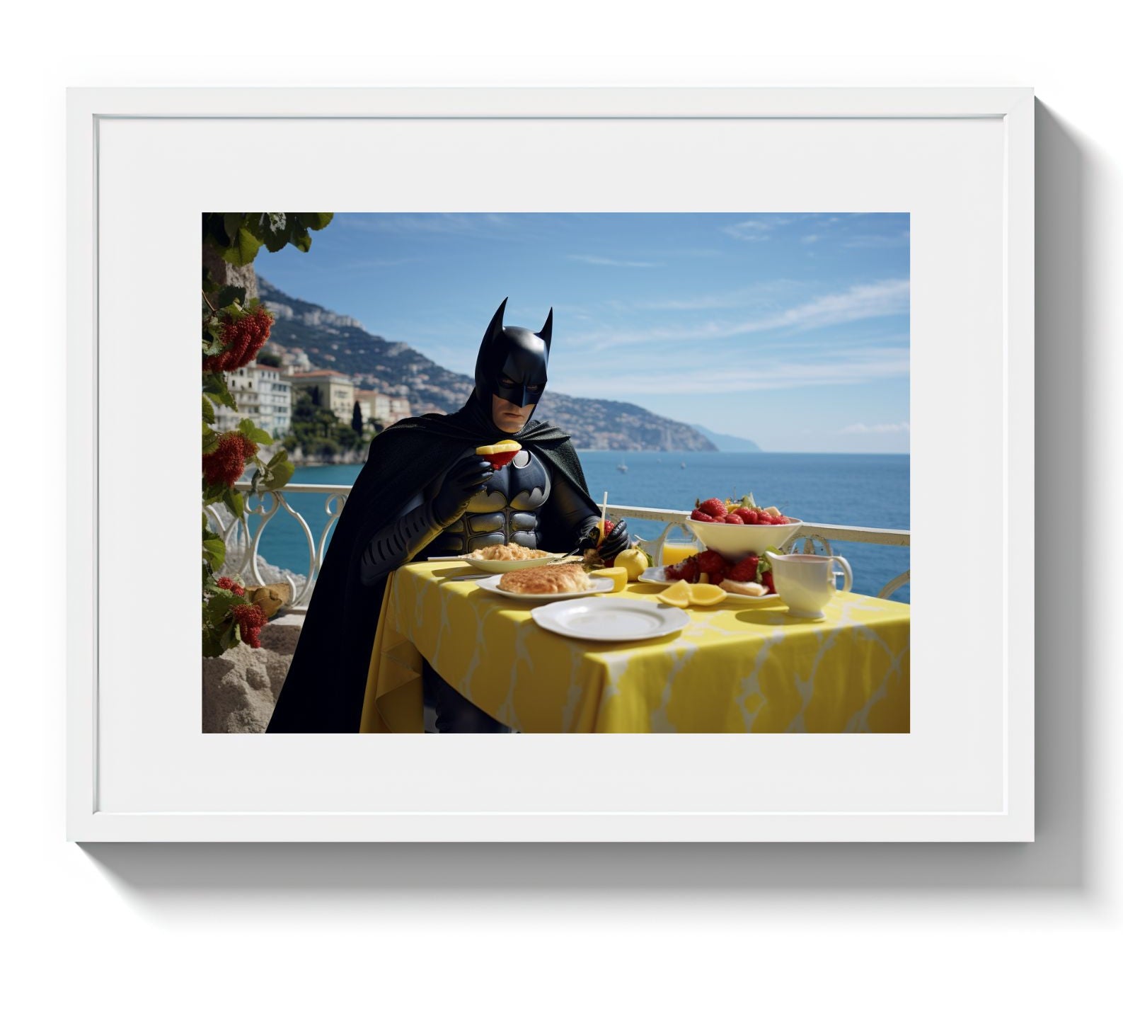 BATMAN IN CAPRI - DOTCOM ART