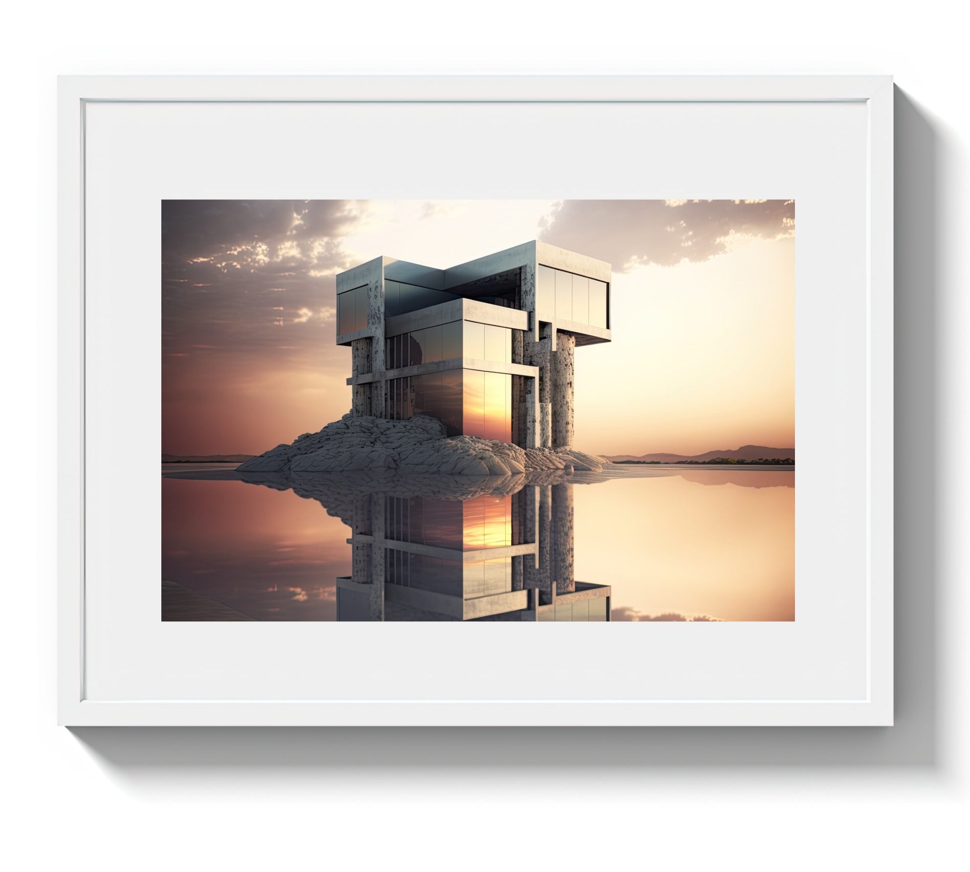 SUNSET ON STILTS *1 - DOTCOM ART