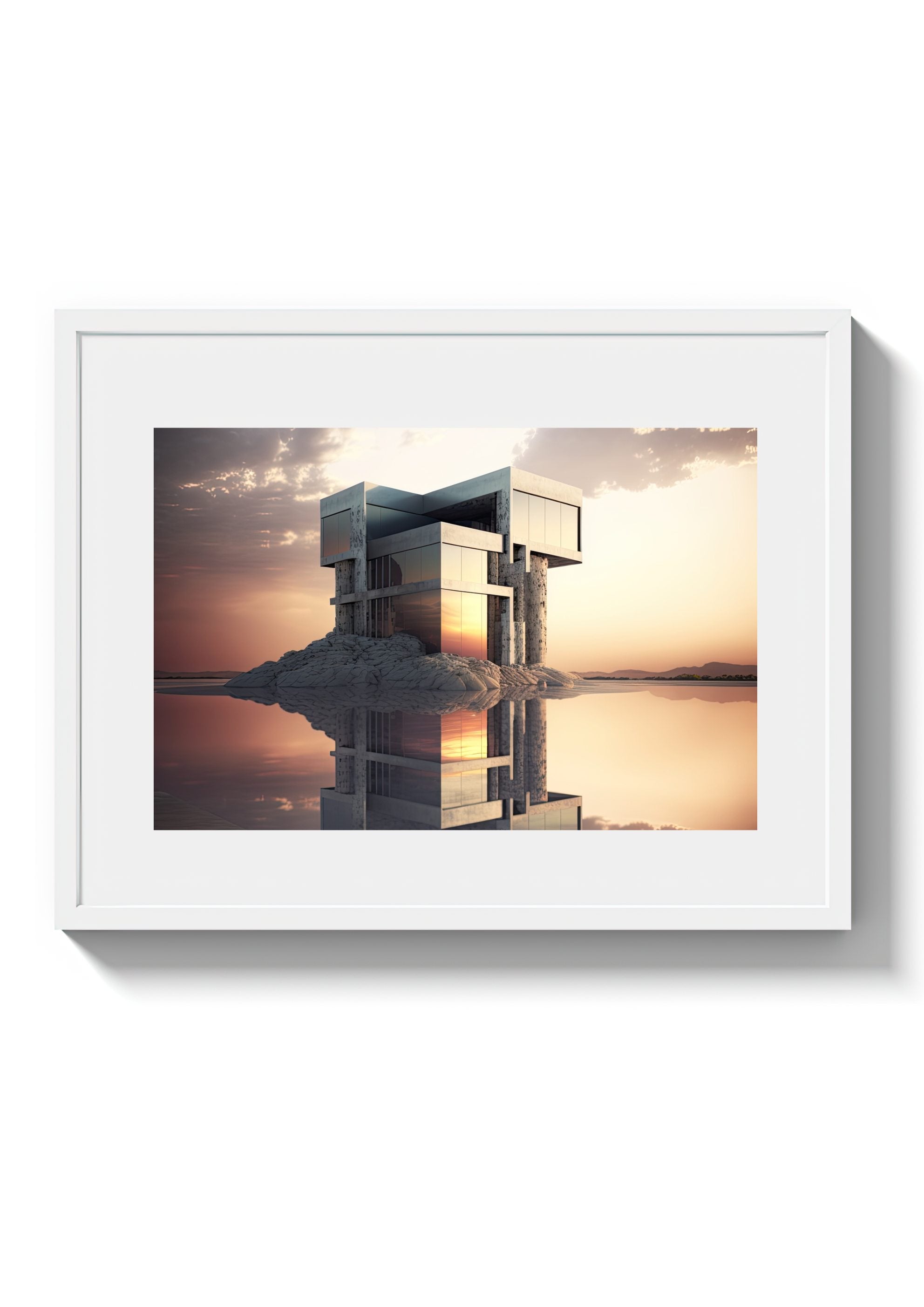 SUNSET ON STILTS *1 - DOTCOM ART
