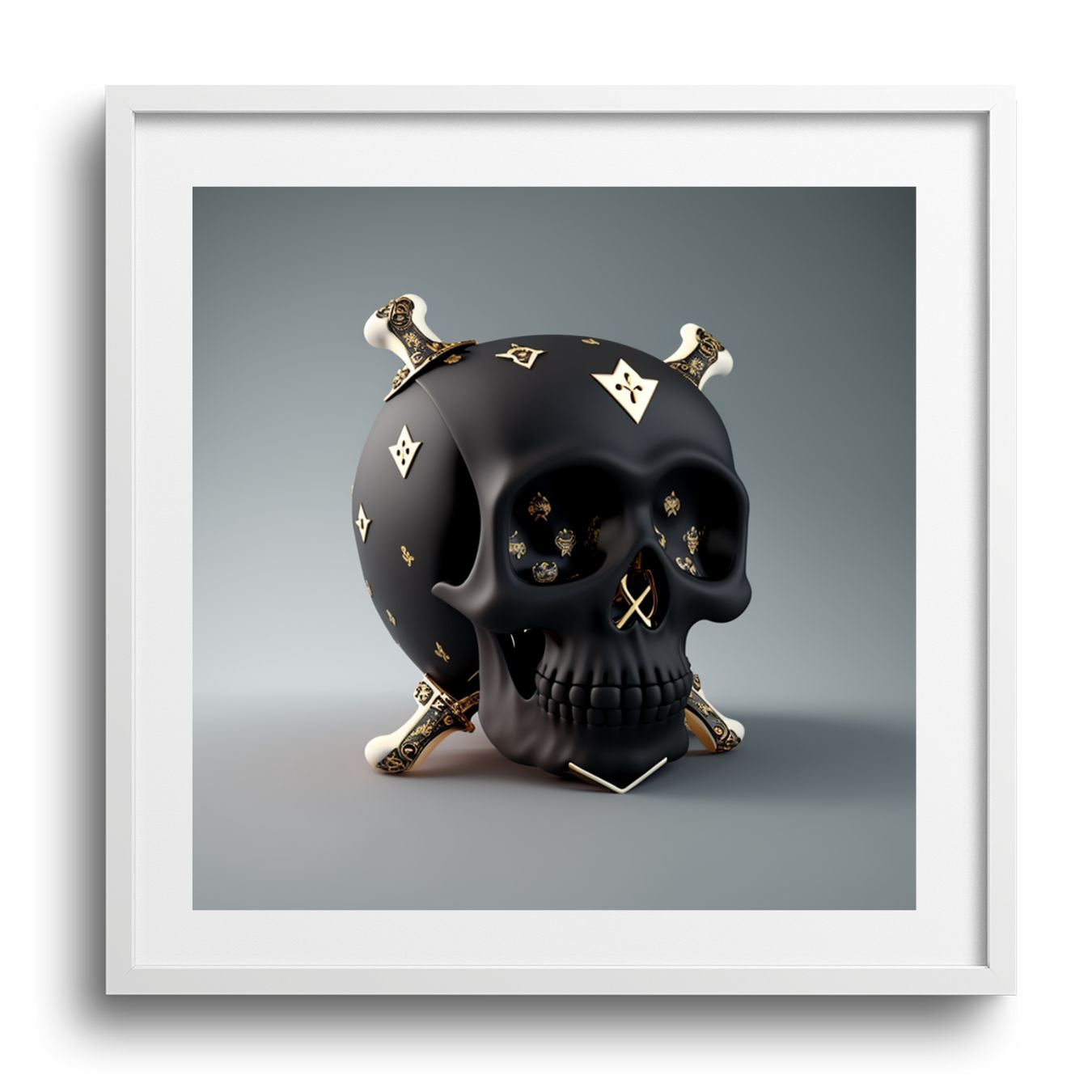 LV LUXE SKULL *1 - DOTCOM ART
