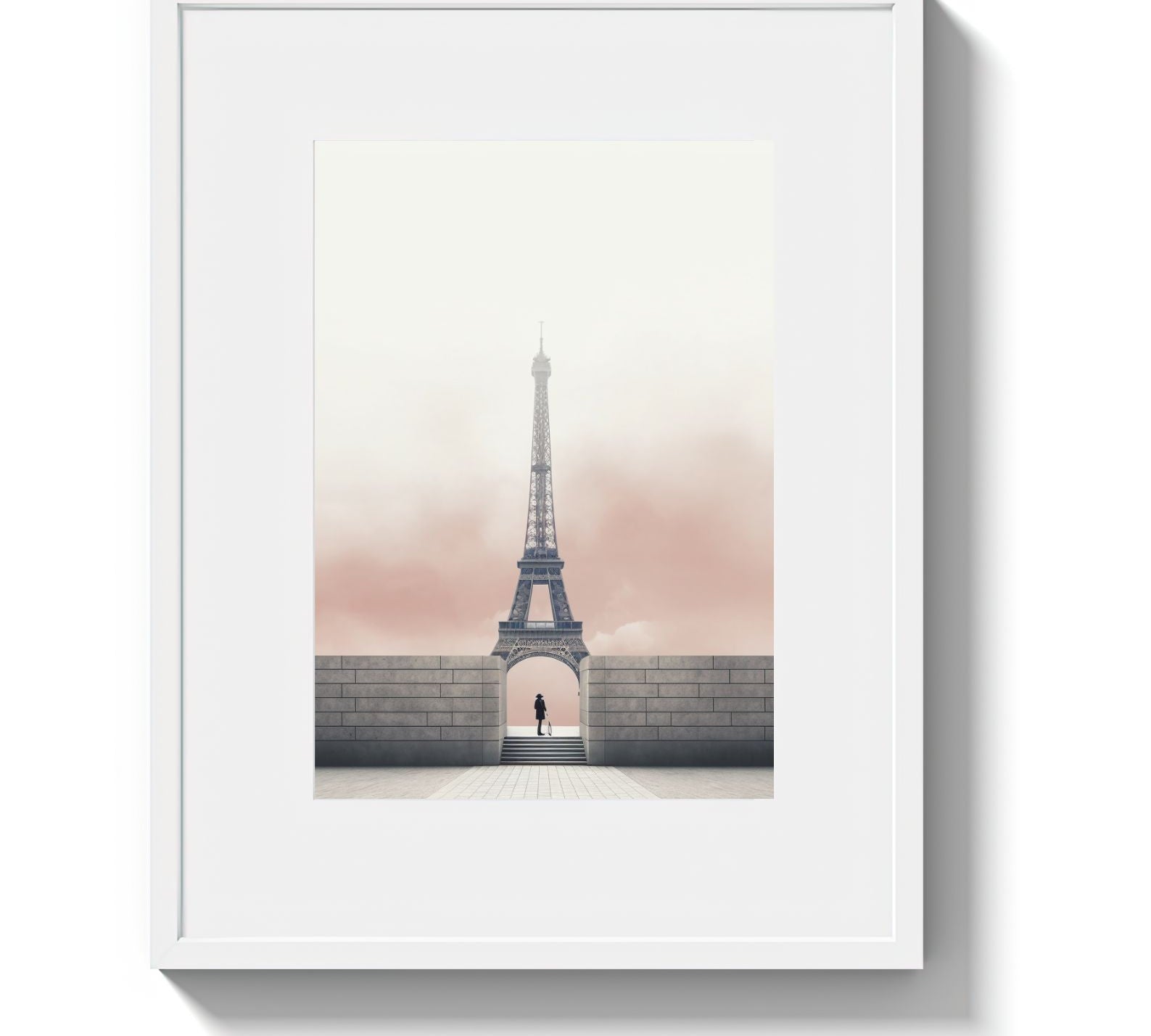 EIFFEL TOWER HAZE - DOTCOM ART