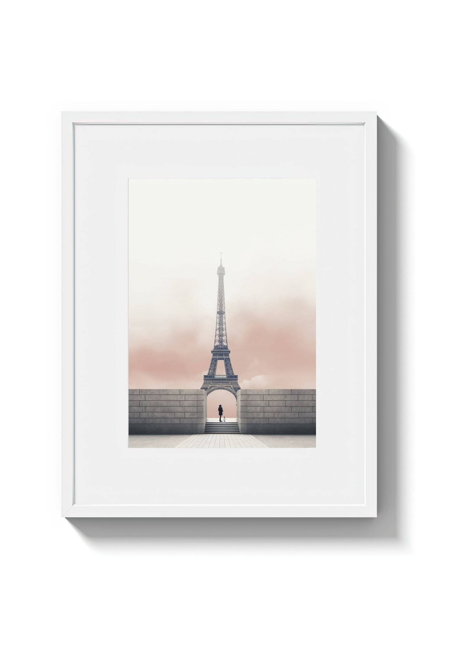 EIFFEL TOWER HAZE - DOTCOM ART