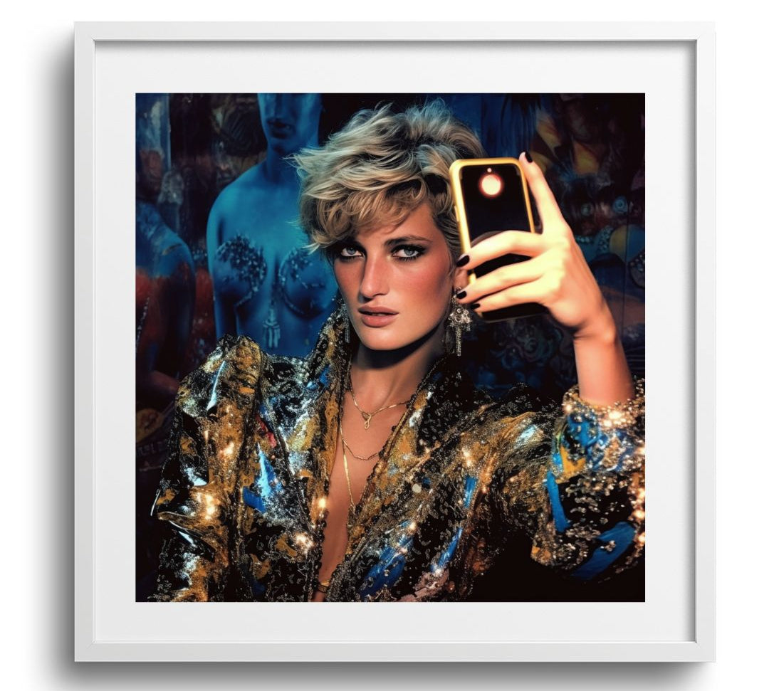 DIANA SELFIE - DOTCOM ART