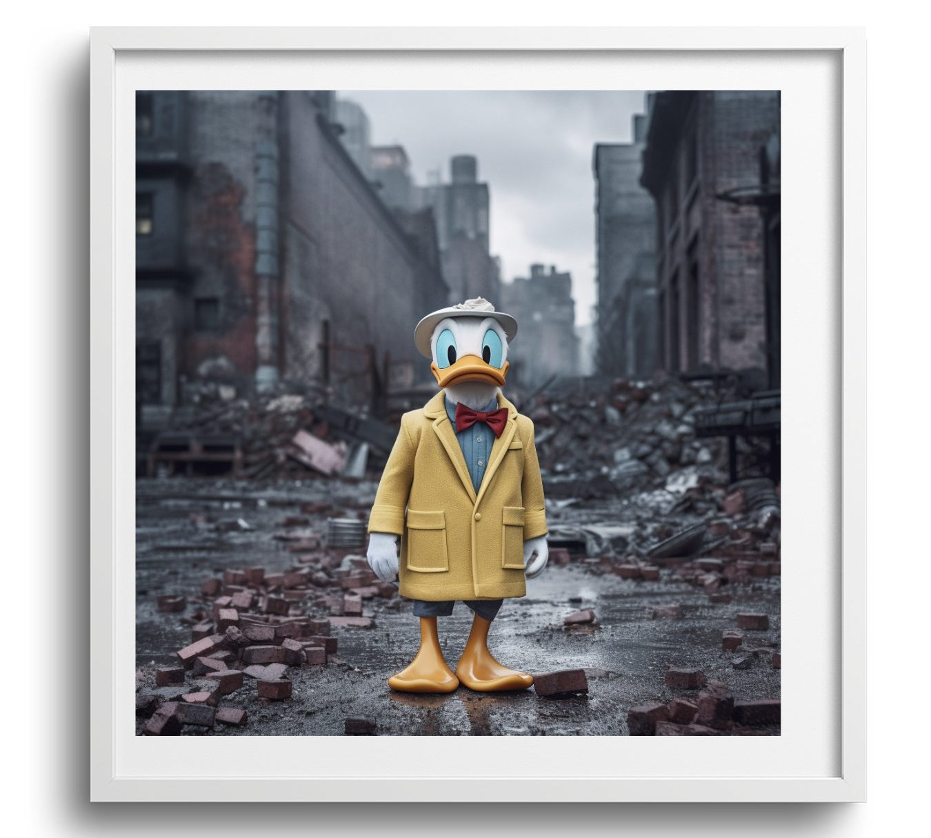 DONALD IN WARTIME - DOTCOM ART