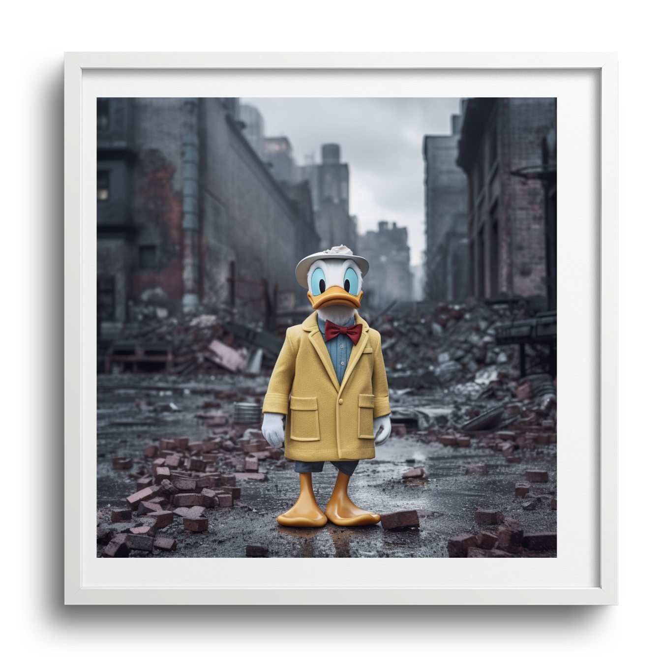 DONALD IN WARTIME - DOTCOM ART